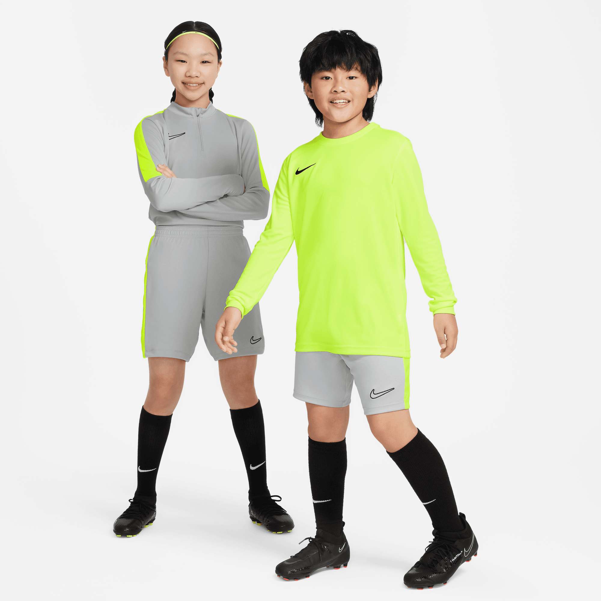 NIKE K NK DF ACD23 SHORT K BR FLT SILVER/VOLT/BLACK – Bild 4