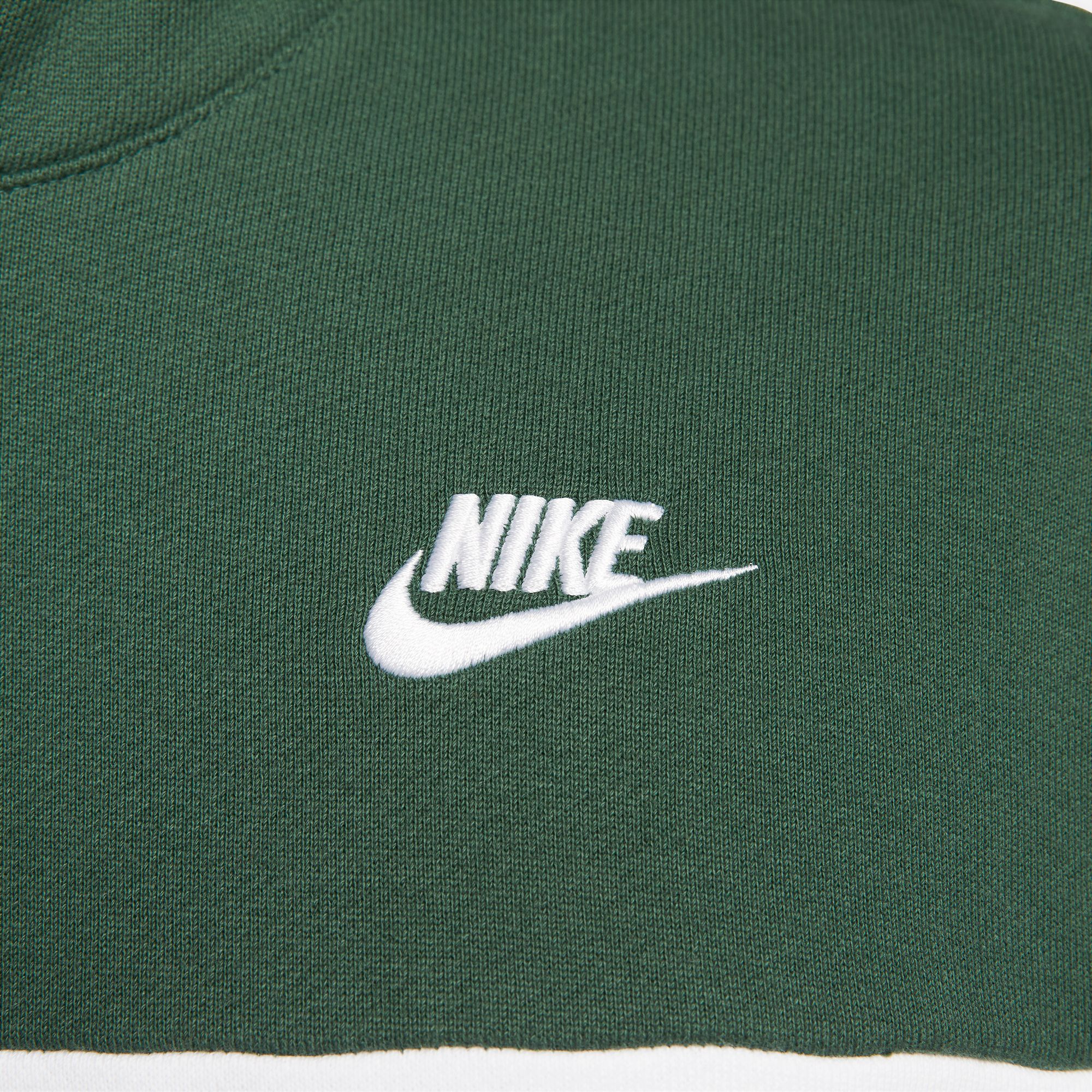 NIKE M NK CLUB+ FT CB HOODIE FIR/WHITE/BLACK/WHITE – Bild 4