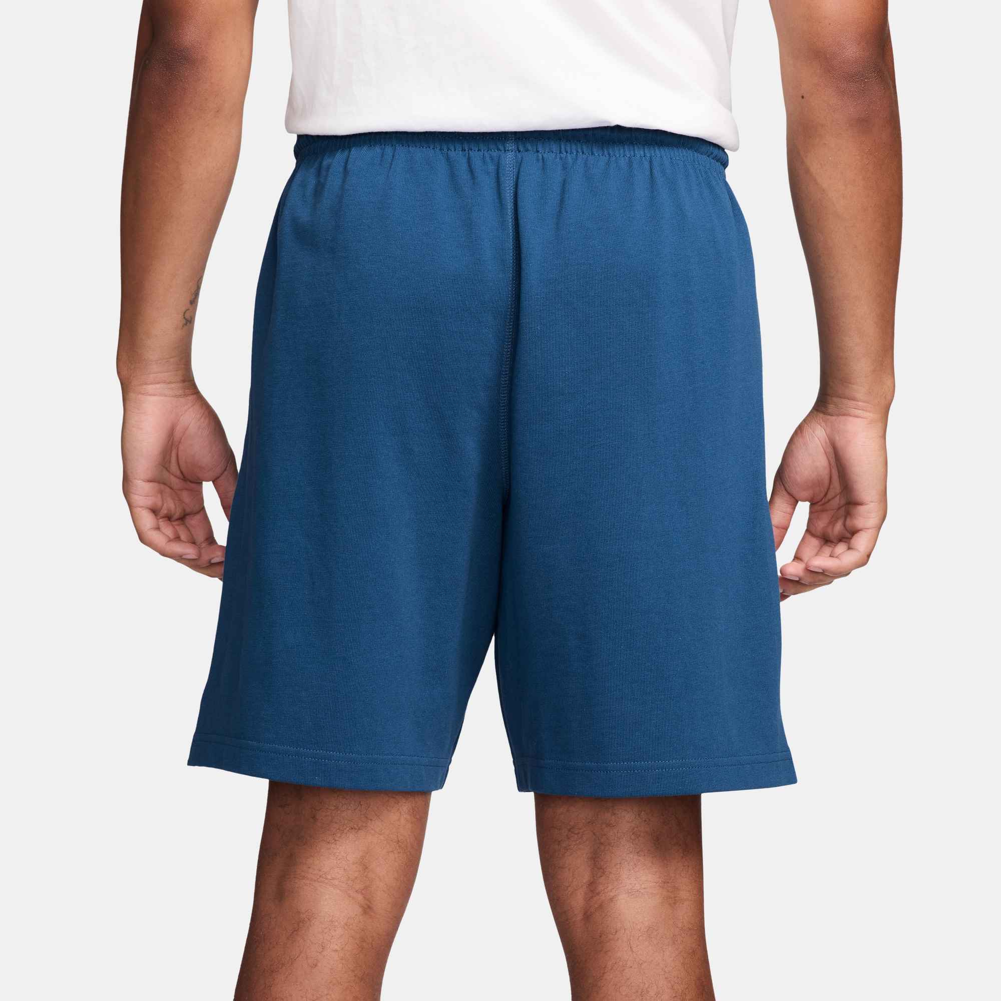 NIKE M NK CLUB KNIT SHORT COURT BLUE/WHITE – Bild 2
