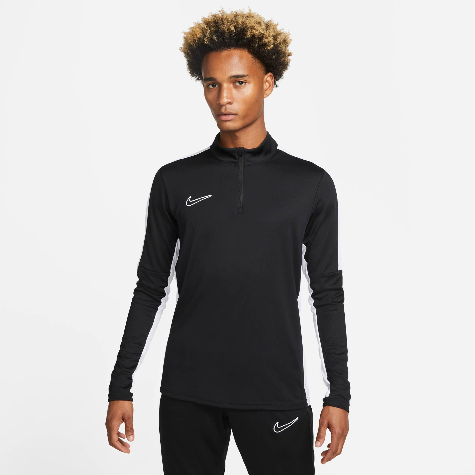 NIKE M NK DF ACD23 DRIL TOP BLACK/WHITE/WHITE