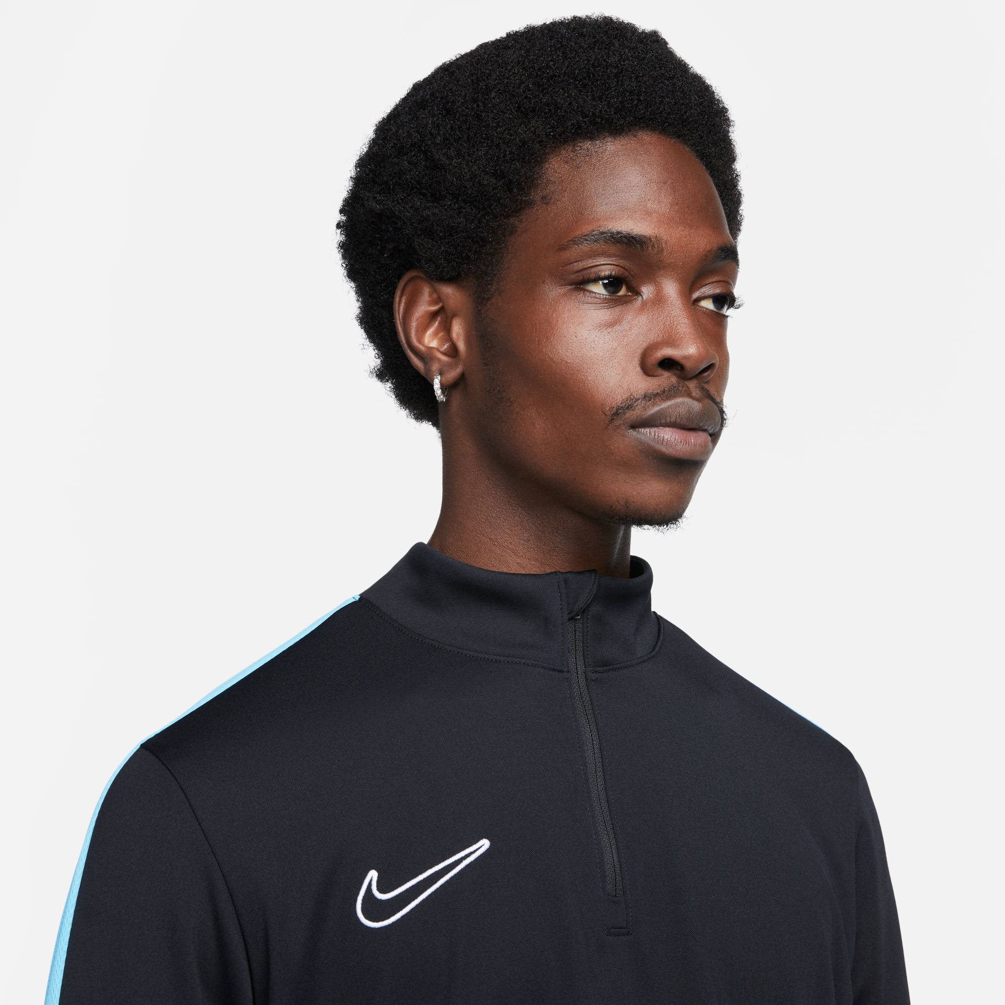 NIKE M NK DF ACD23 DRIL TOP BR BLACK/INDIGO HAZE/BALTIC B – Bild 3
