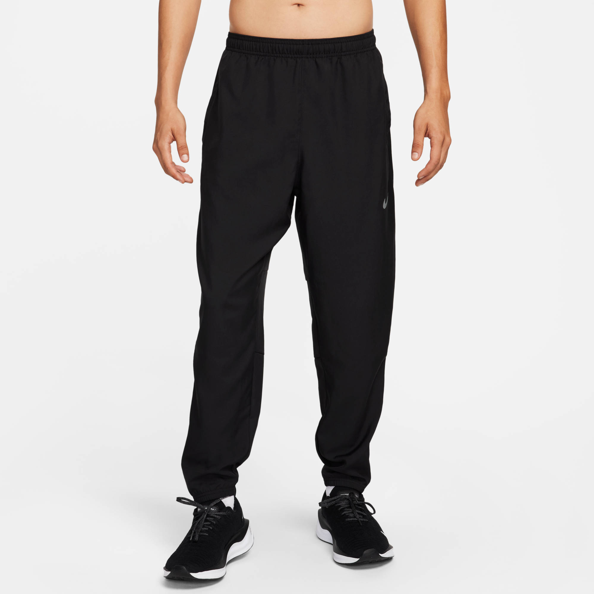 NIKE M NK DF CHALLENGR WVN PANT BLACK/BLACK/REFLECTIVE SILV