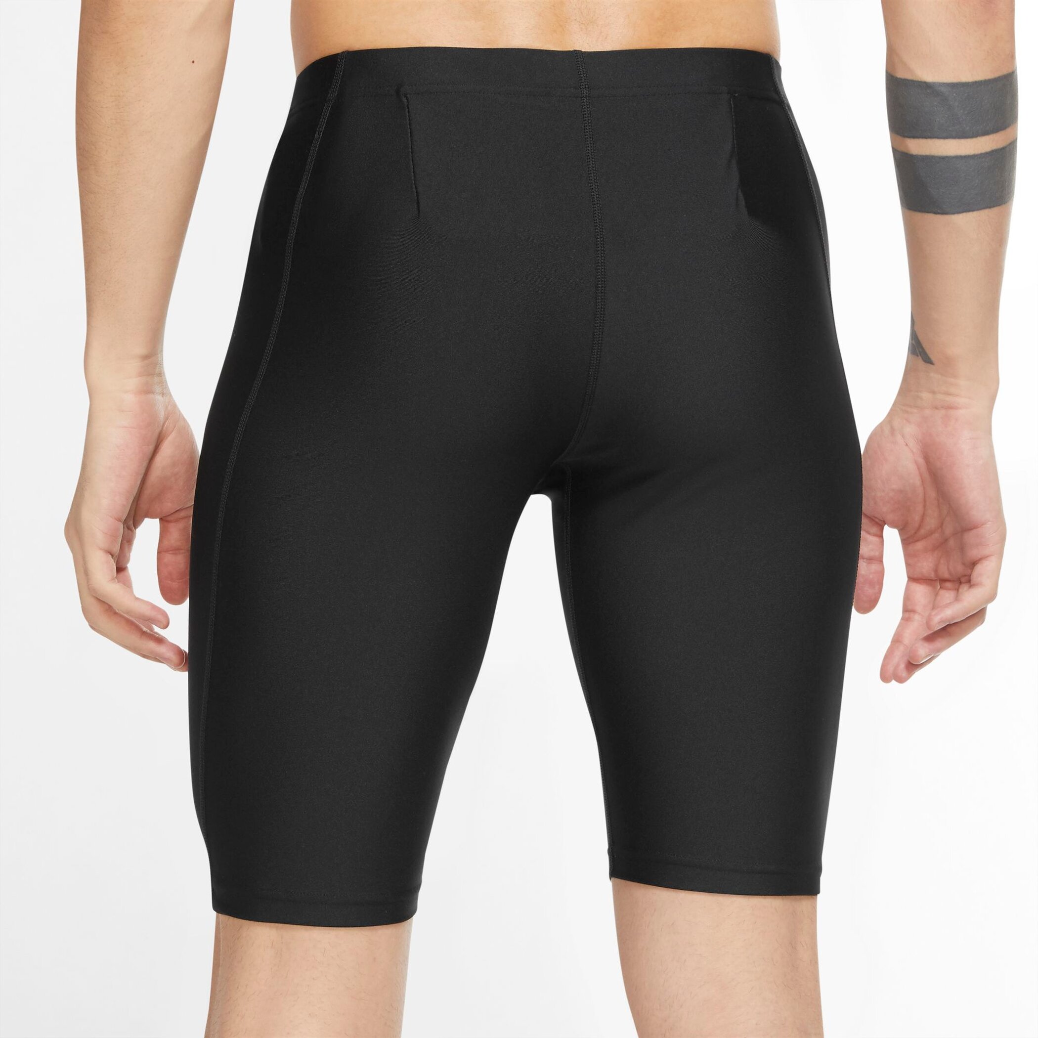 NIKE M NK DF FAST HALF TIGHT BLACK/REFLECTIVE SILV – Bild 2