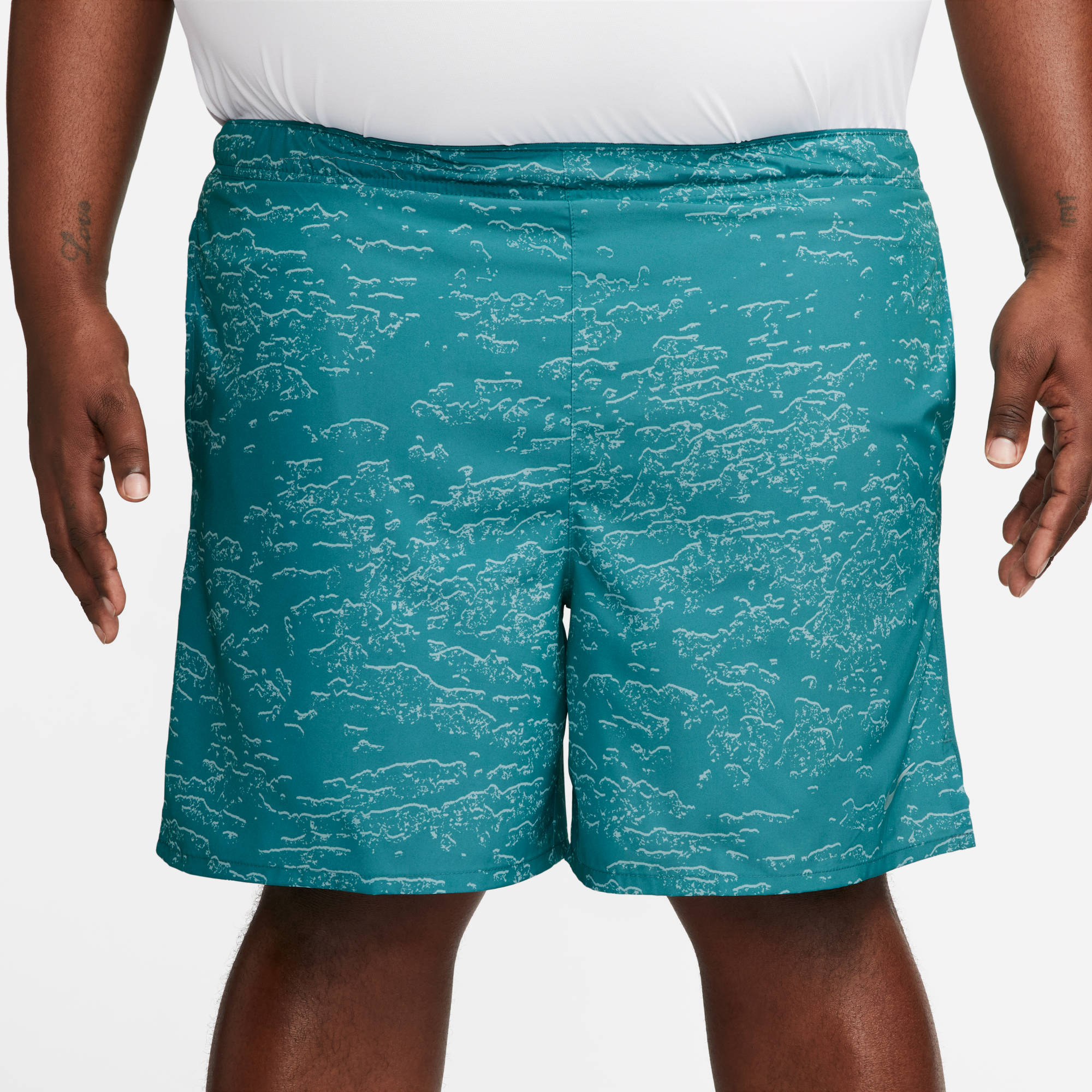 NIKE M NK DF RDVN CHLNR SHRT MINERAL TEAL/REFLECTIVE SI – Bild 2