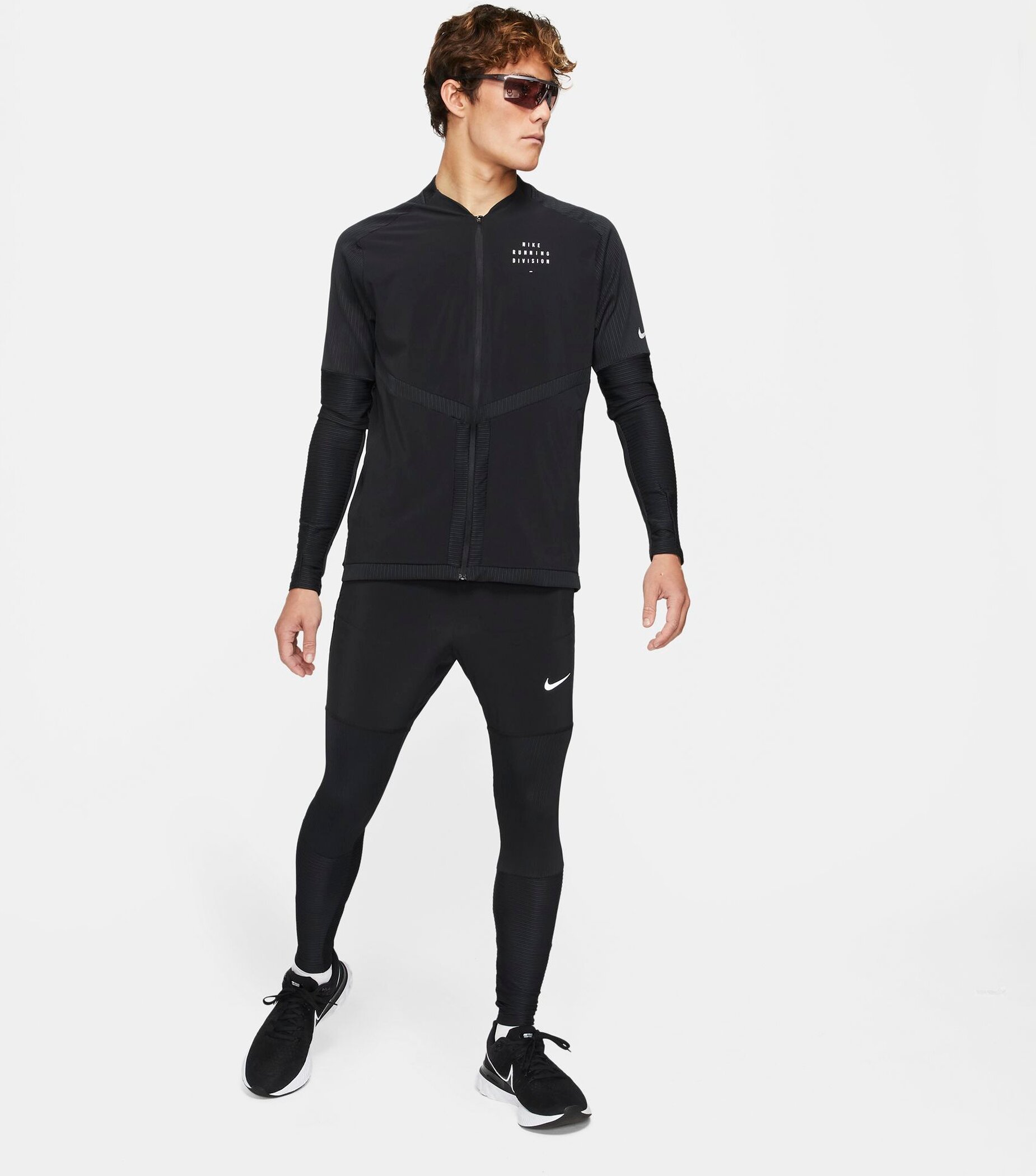 NIKE M NK DF RUN DVN PHNM ELT HYB BLACK/BLACK/REFLECTIVE SIL – Bild 7