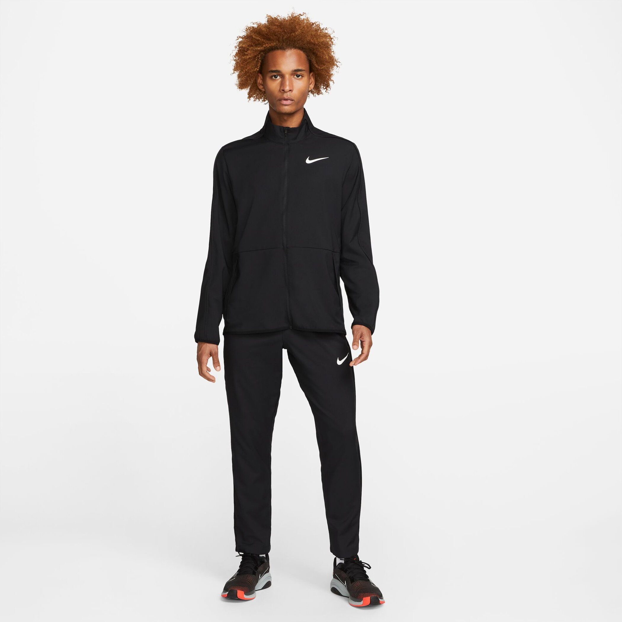 NIKE M NK DF TEAM WVN JKT BLACK/BLACK/WHITE – Bild 3