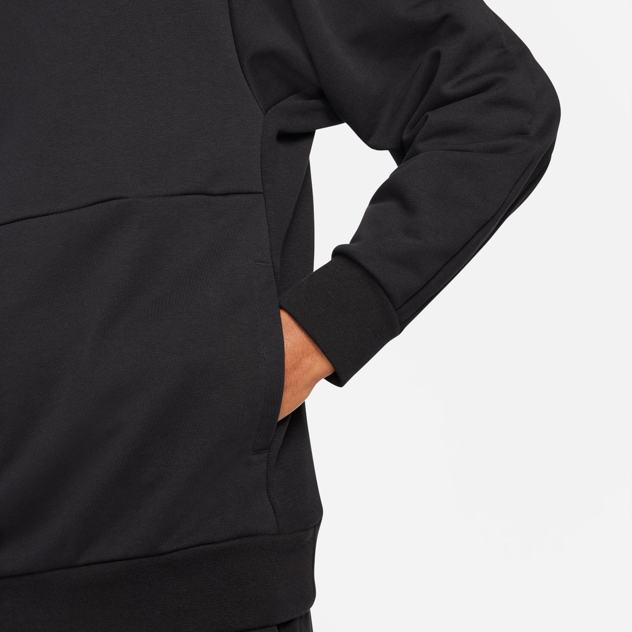 NIKE M NKCT DF FLC HERITAGE HOODIE BLACK – Bild 5
