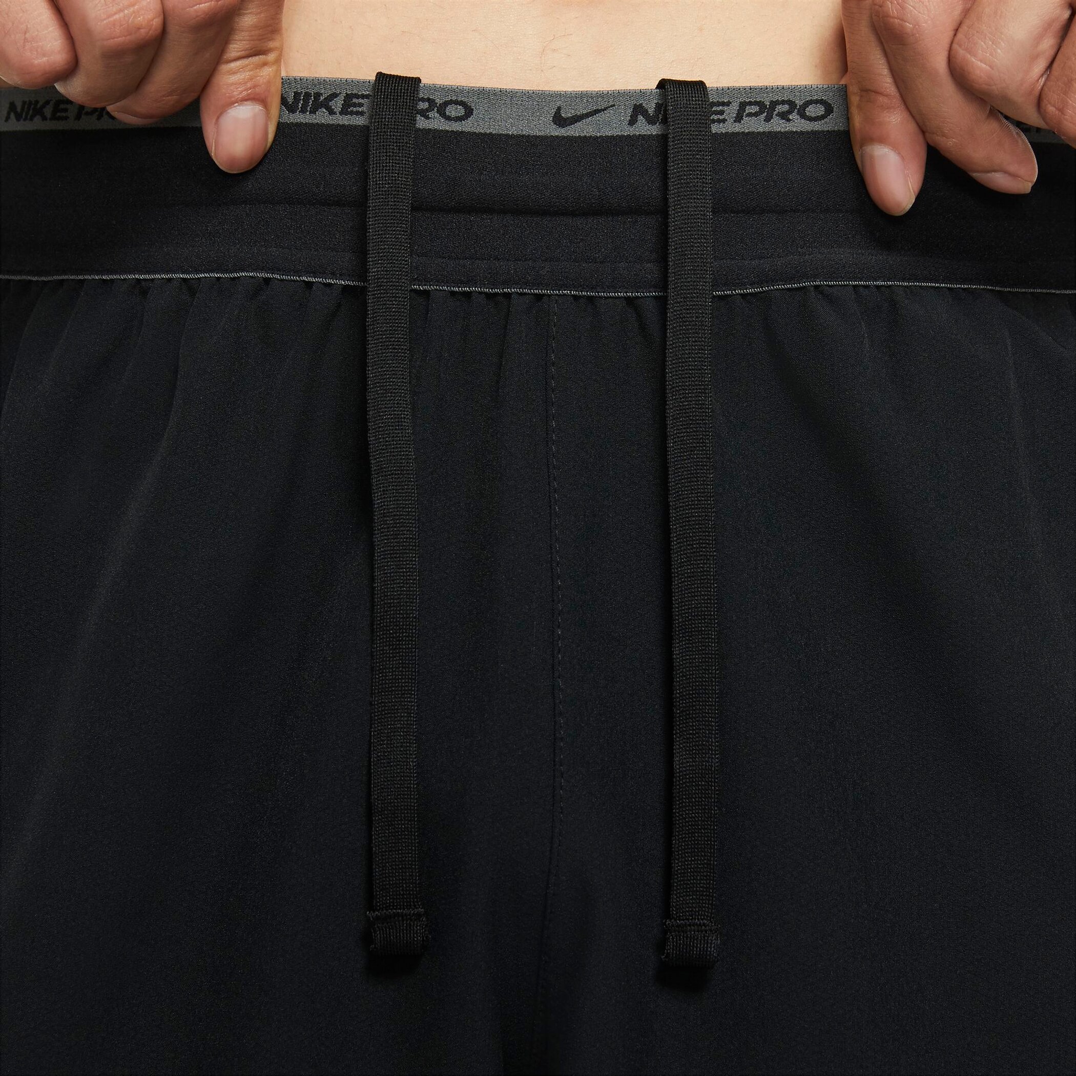 NIKE M NP DF NPC FLX REP SHORT 3.0 BLACK/IRON GREY – Bild 4