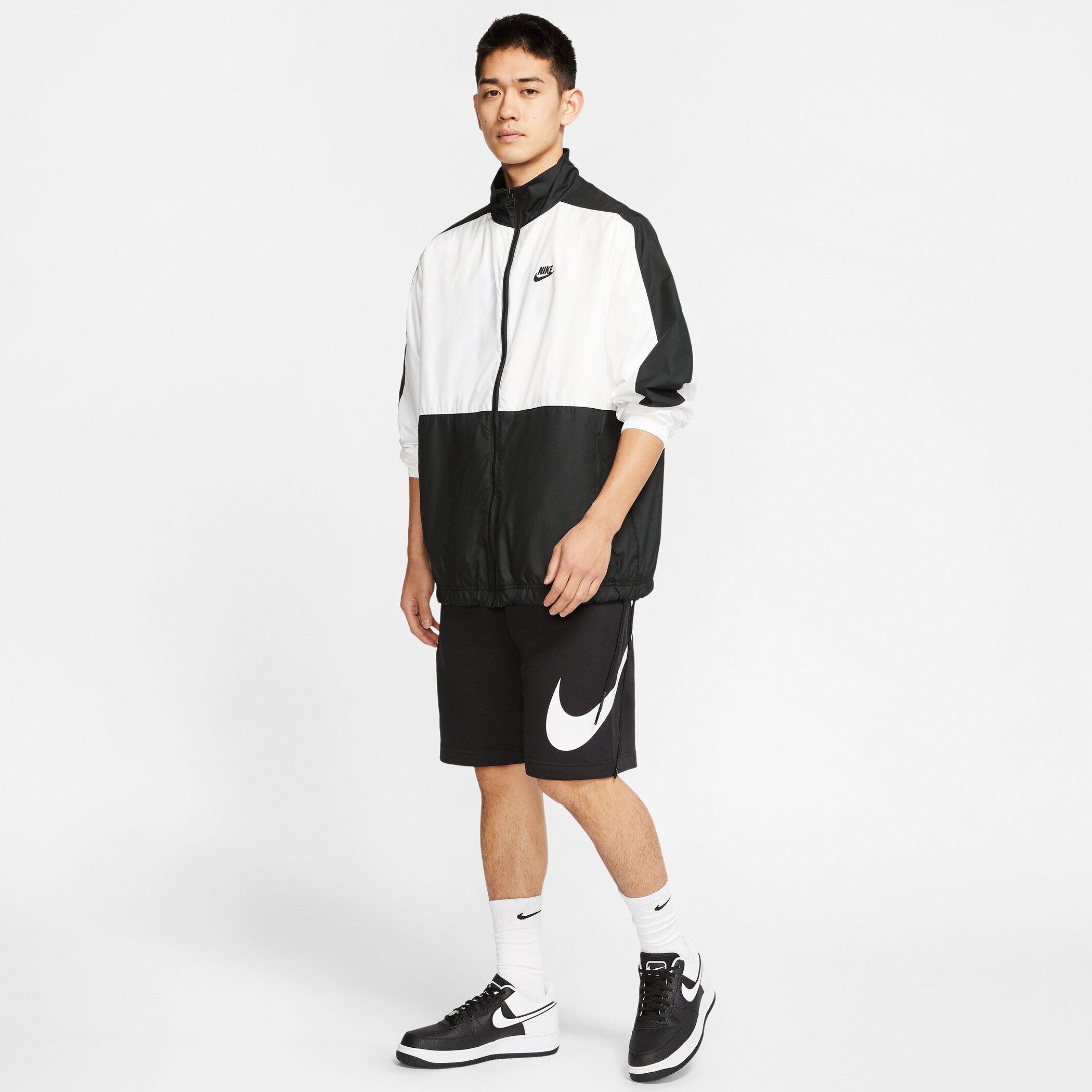 NIKE M NSW CLUB SHORT BB GX BLACK/WHITE/WHITE – Bild 9