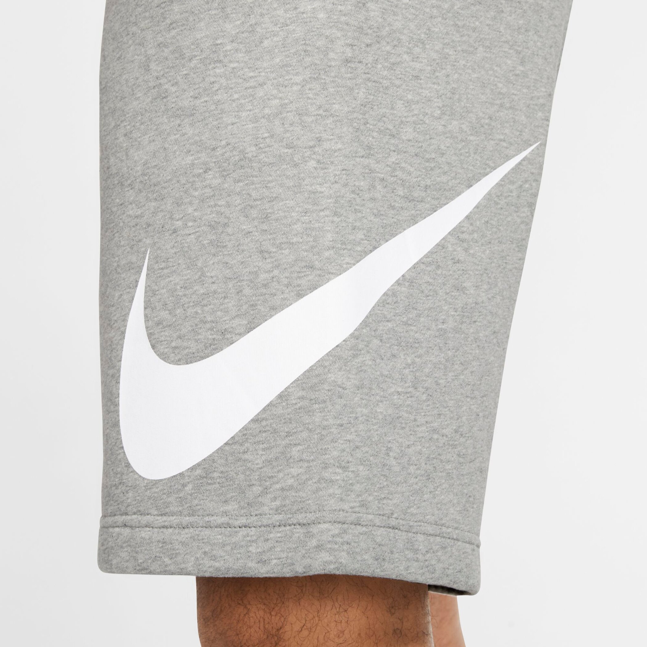 NIKE M NSW CLUB SHORT BB GX DK GREY HEATHER/WHITE/WHIT – Bild 5