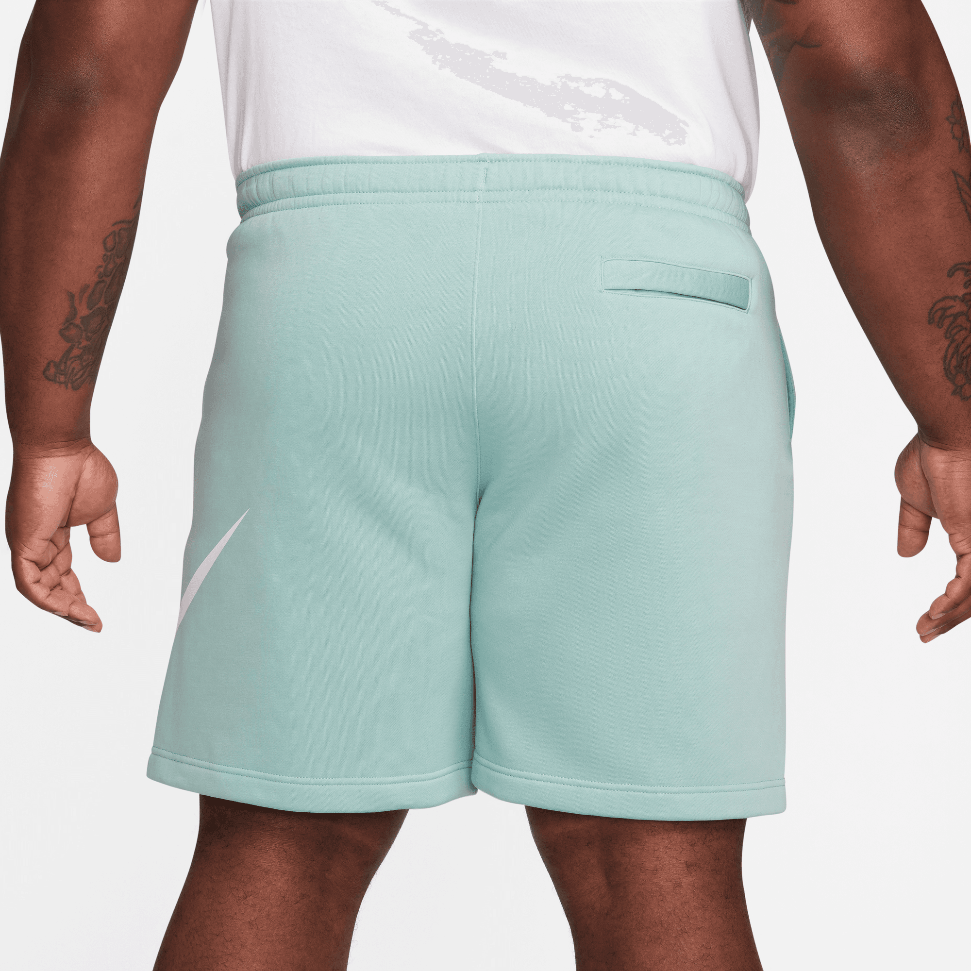NIKE M NSW CLUB SHORT BB GX MINERAL/WHITE/WHITE – Bild 7
