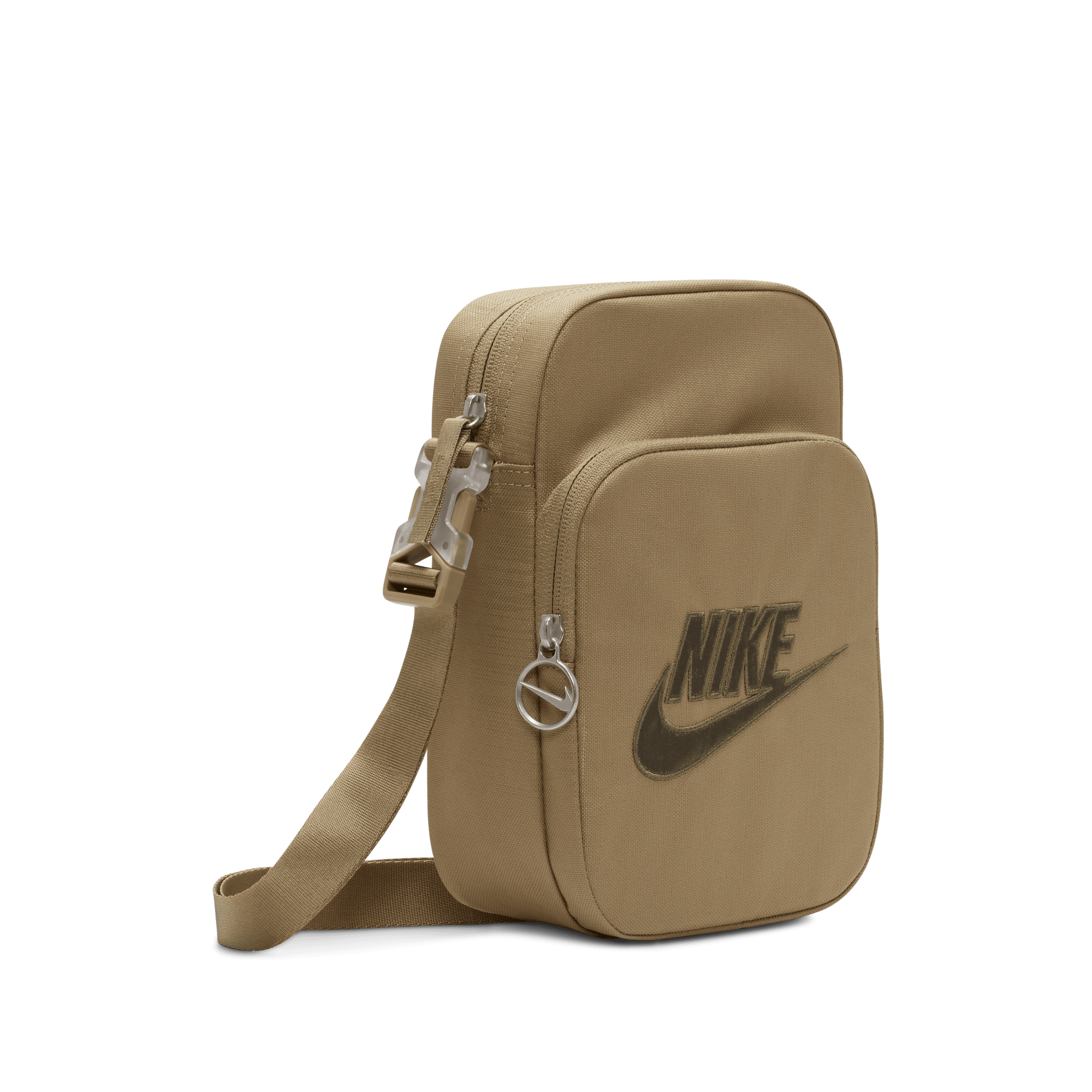 NIKE NK HERITAGE CROSSBODY - MTLC M NEUTRAL OLIVE/NEUTRAL OLIVE/ME – Bild 3
