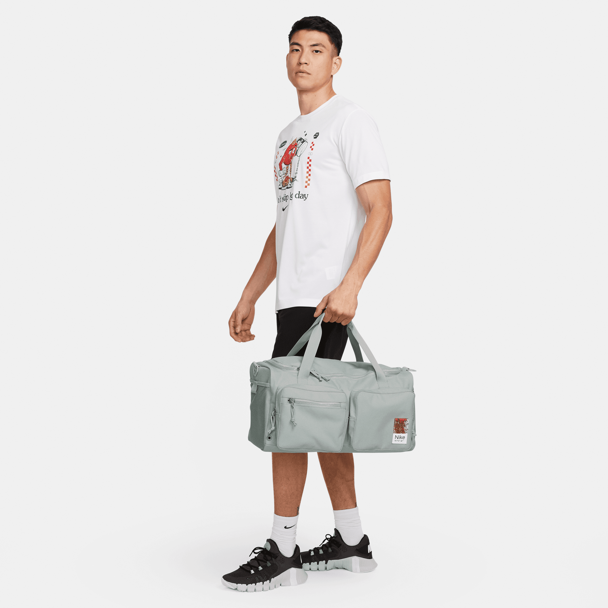 NIKE NK UTILITY S POWER DUFF-CAT GF LIGHT SILVER/LIGHT SILVER/LUMI – Bild 7