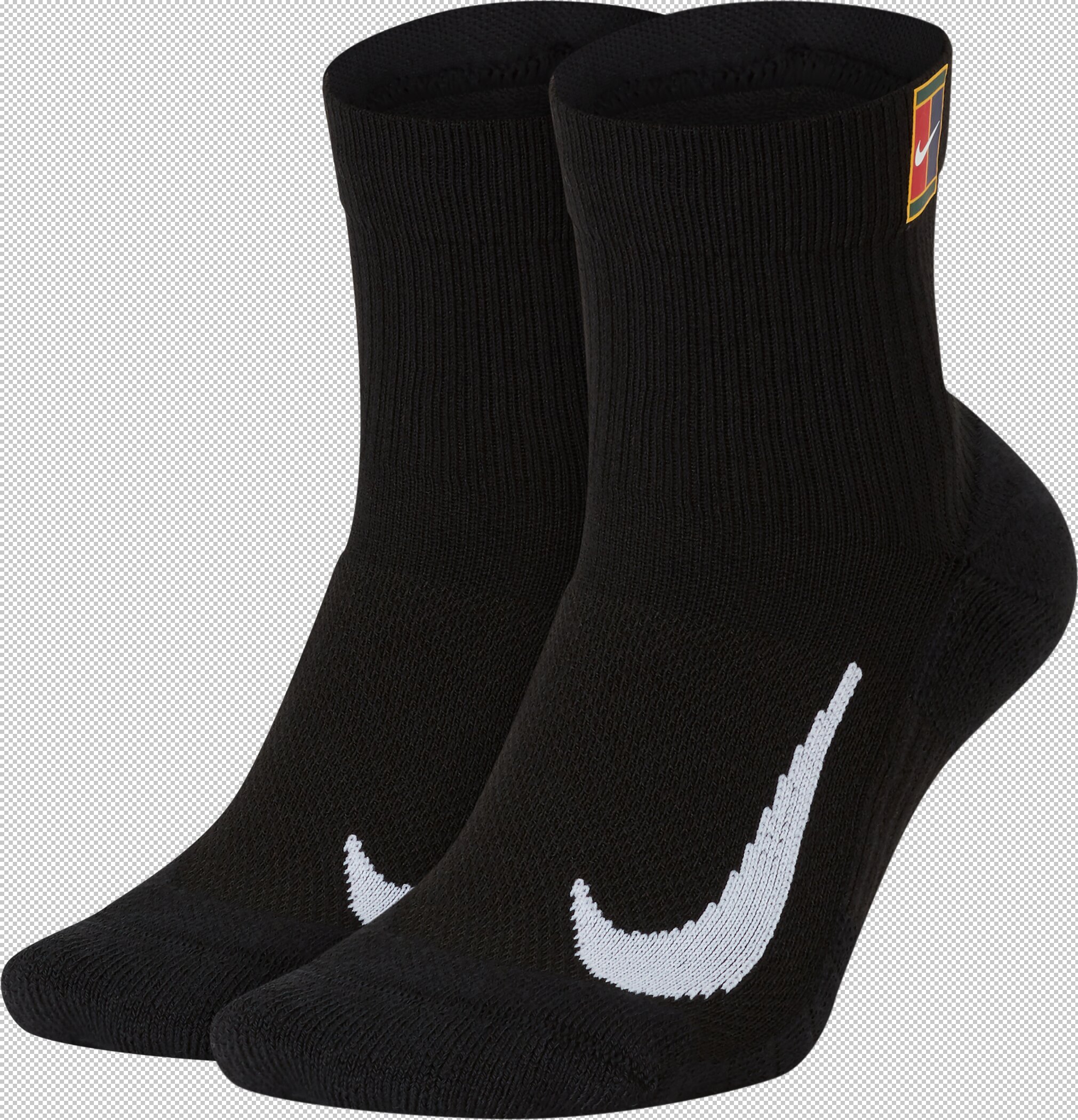 NIKE U NK MULTIPLIER MAX ANKLE 2PR BLACK/BLACK