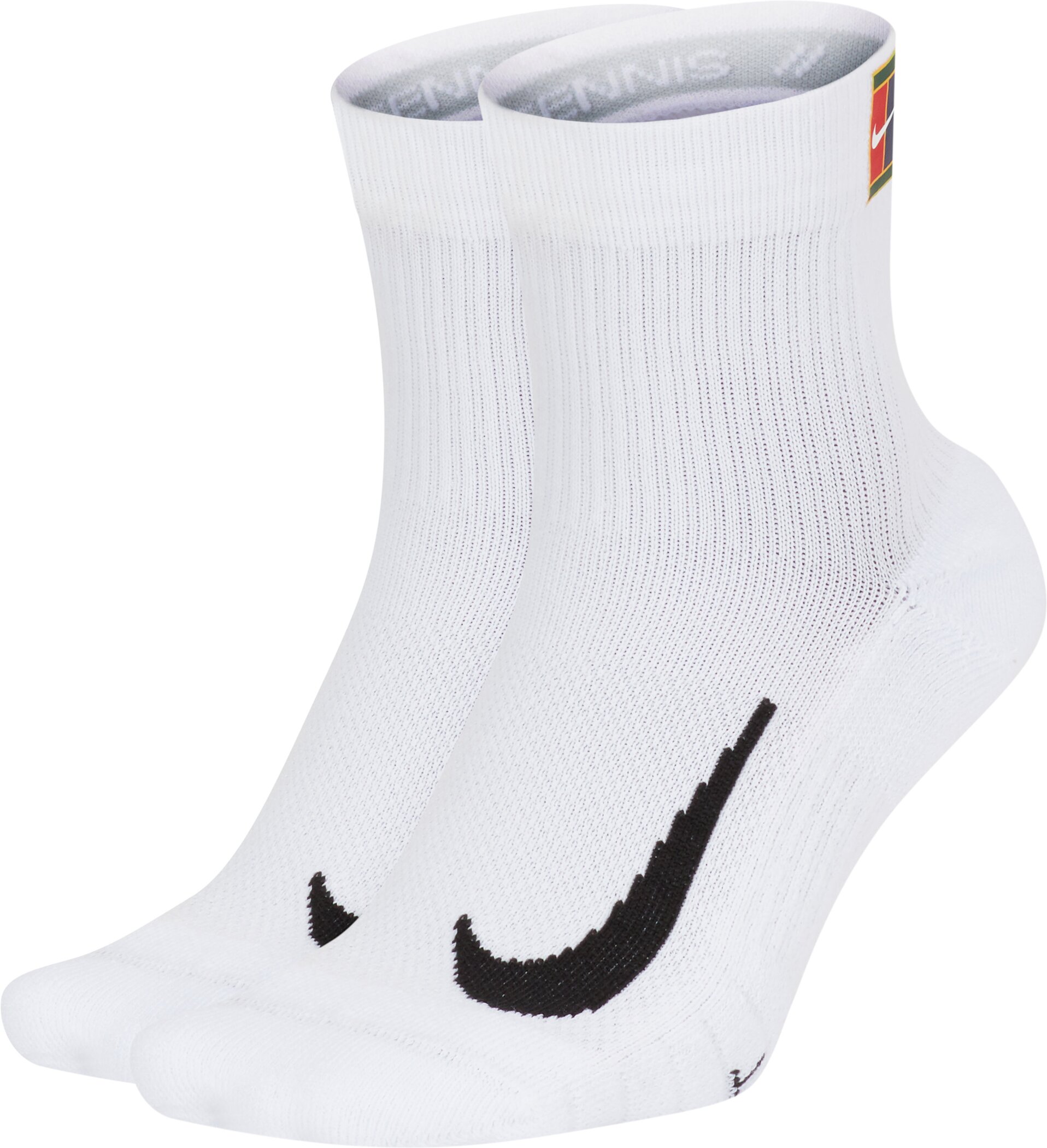 NIKE U NK MULTIPLIER MAX ANKLE 2PR WHITE/WHITE – Bild 2