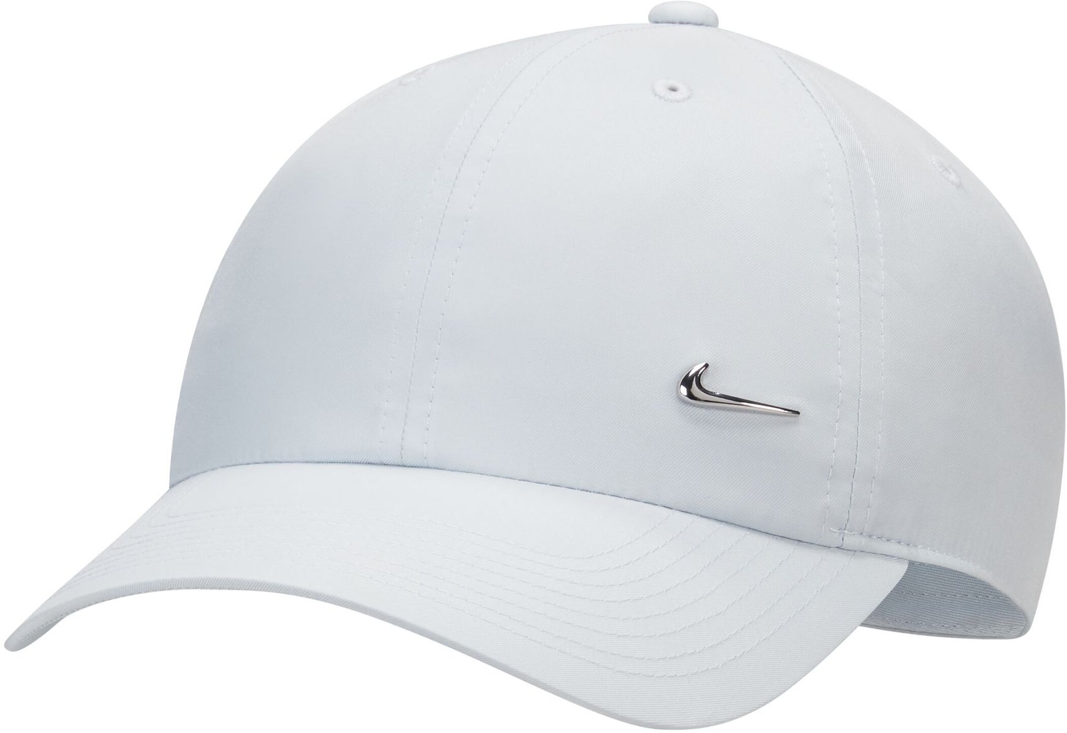 NIKE U NSW DF H86 METAL SWOOSH CAP PURE PLATINUM/METALLIC SIL