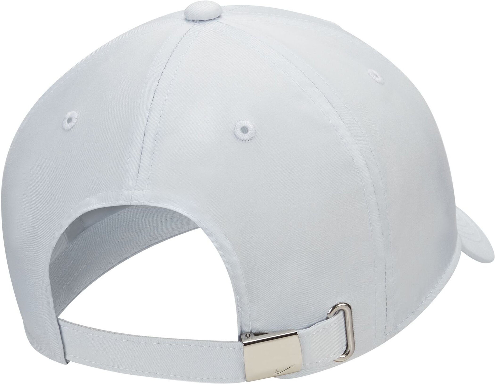 NIKE U NSW DF H86 METAL SWOOSH CAP PURE PLATINUM/METALLIC SIL – Bild 2