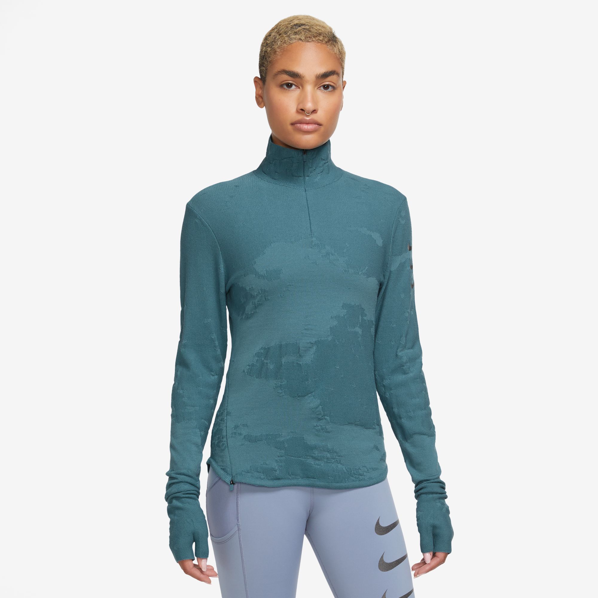 NIKE W NK DF ADV RUN DVN HZ TOP