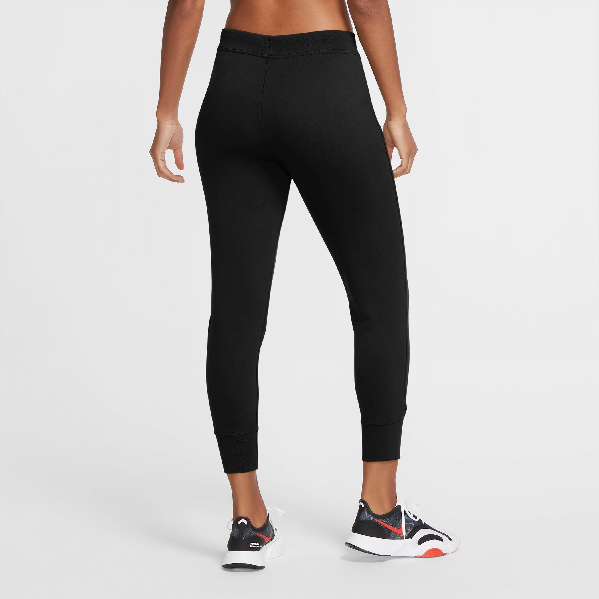 NIKE W NK DF GET FIT FL TP PNT BLACK/WHITE – Bild 4