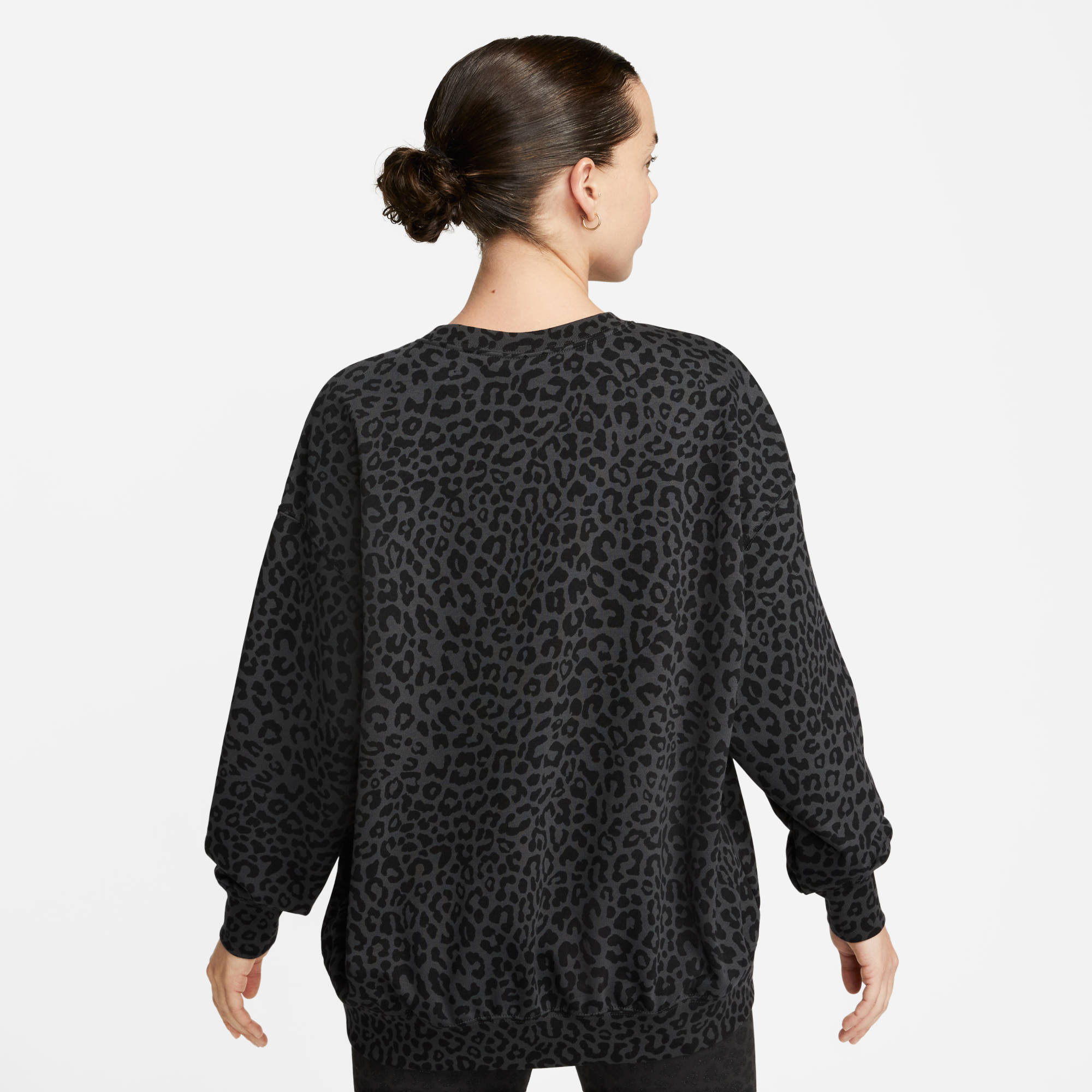 NIKE W NK DF GT FT CREW LEOPARD AOP – Bild 2