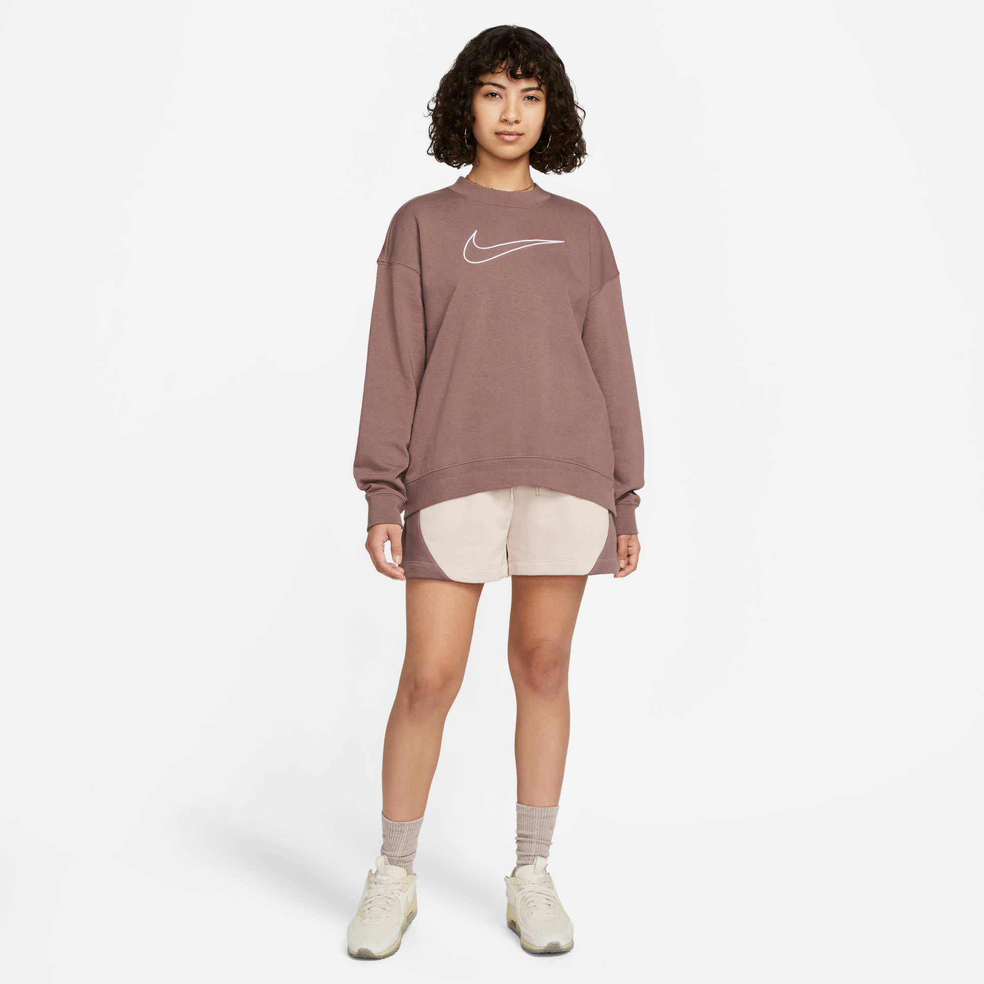 NIKE W NK DF GT FT GX CREW ESSTL PLUM ECLIPSE/WHITE – Bild 5