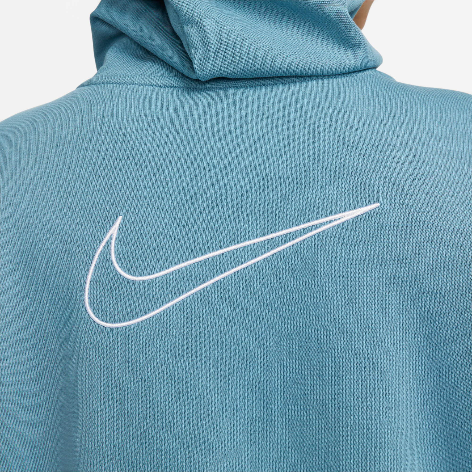 NIKE W NK DF GT FT GX HD FZ HOODIE NOISE AQUA/WHITE – Bild 5