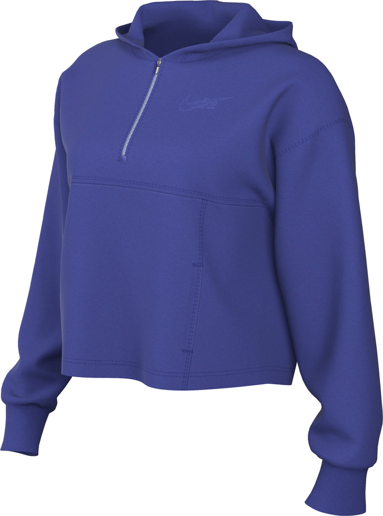 NIKE W NK DF GT FT GX HZ HOODIE LAPIS/WHITE