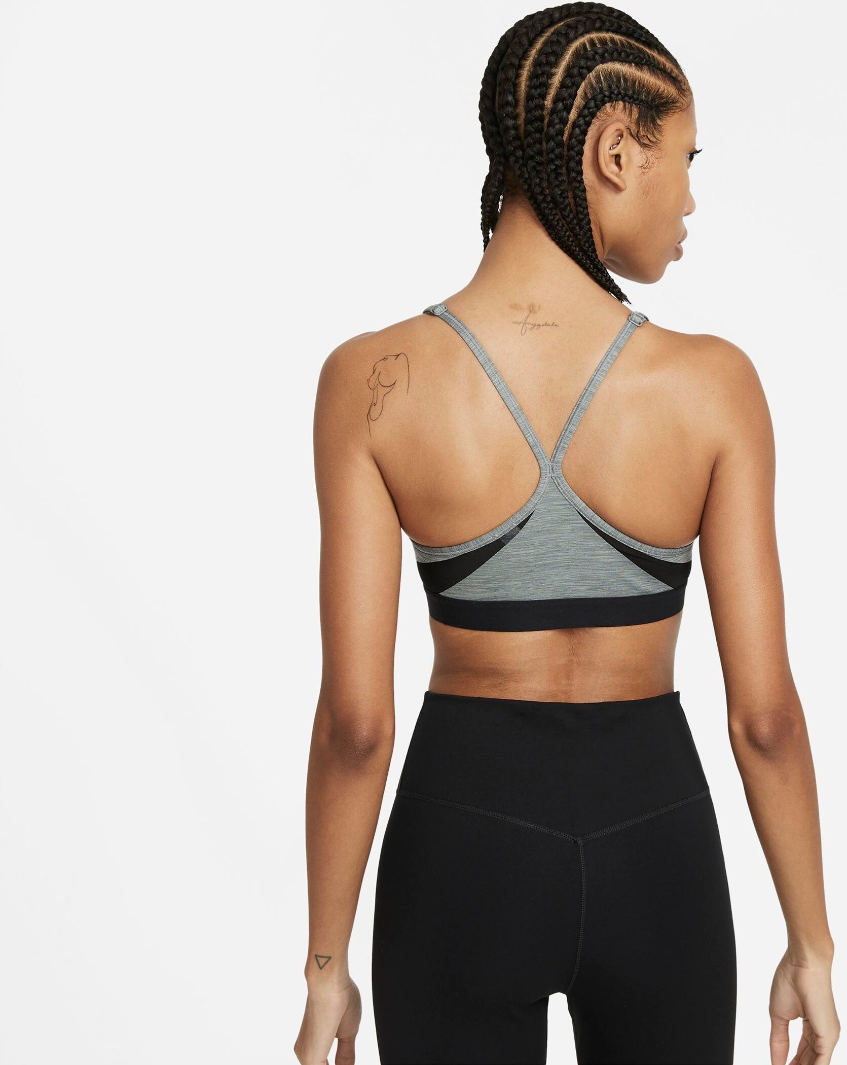 NIKE W NK DF INDY V-NECK BRA – Bild 2