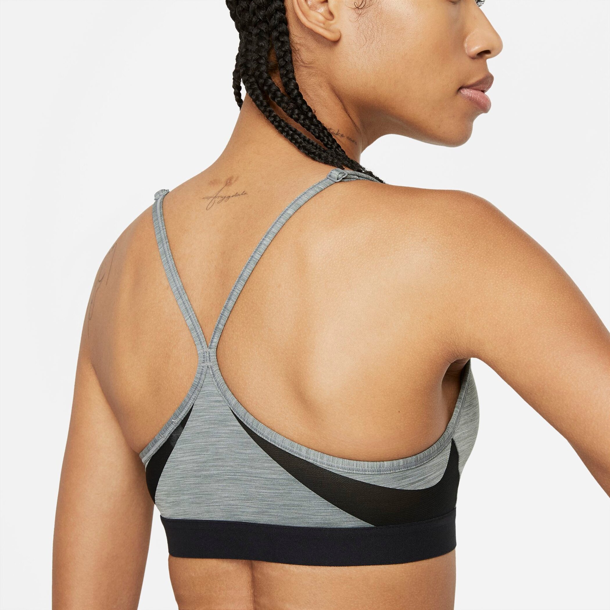 NIKE W NK DF INDY V-NECK BRA – Bild 4