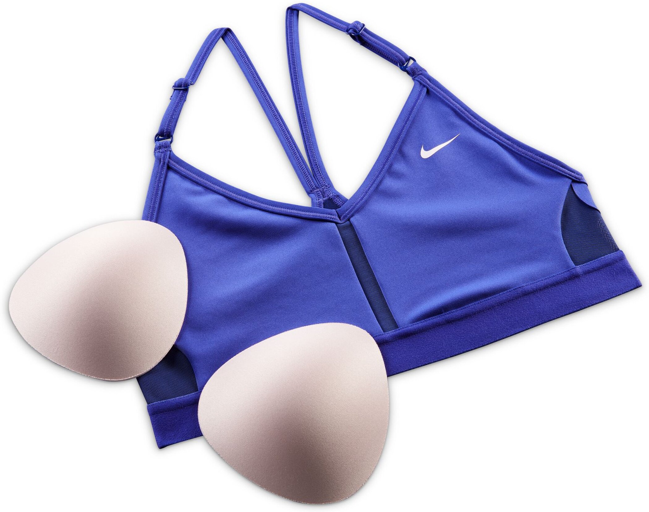 NIKE W NK DF INDY V-NECK BRA – Bild 2