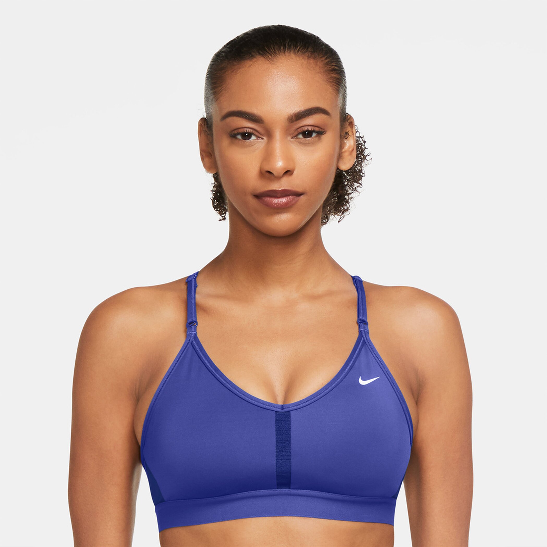 NIKE W NK DF INDY V-NECK BRA – Bild 4