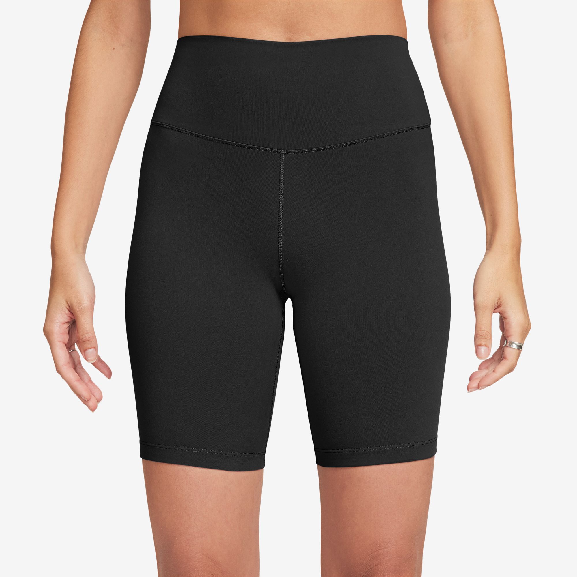 NIKE W NK DF ONE HR 8IN SHORT BLACK/BLACK