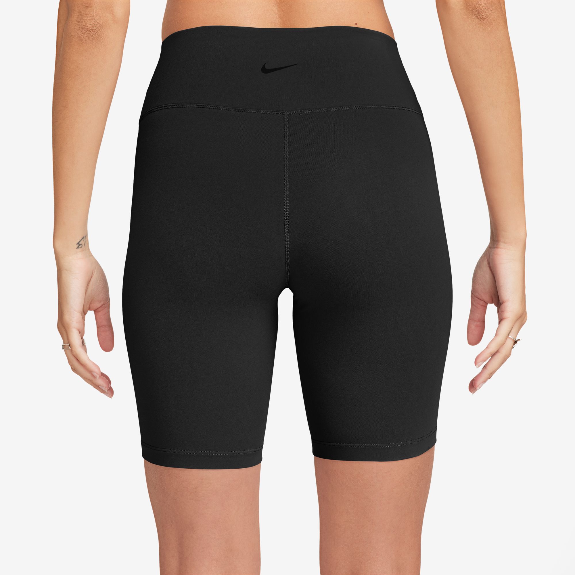 NIKE W NK DF ONE HR 8IN SHORT BLACK/BLACK – Bild 2