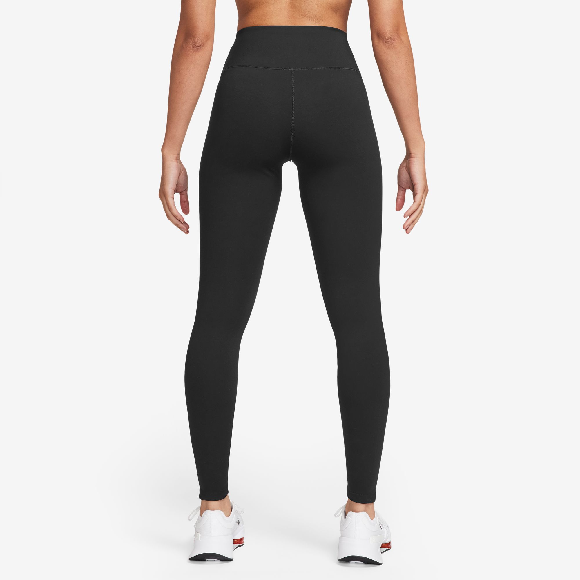 NIKE W NK DF ONE HR TIGHT BLACK/BLACK – Bild 2