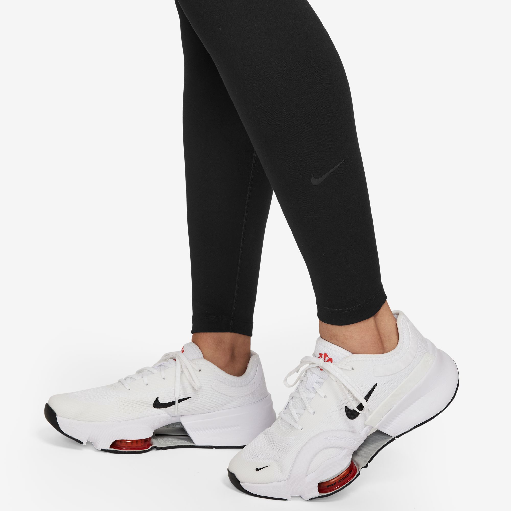 NIKE W NK DF ONE HR TIGHT BLACK/BLACK – Bild 3