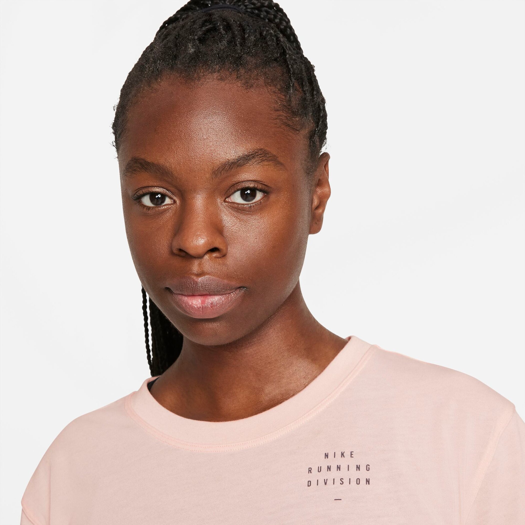 NIKE W NK DF RUN DVN TOP SS RUCHED – Bild 3