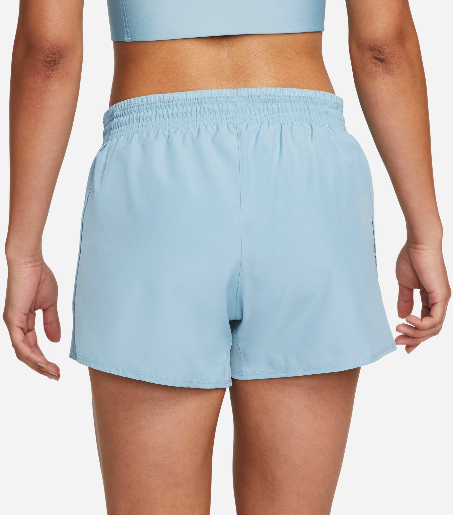 NIKE W NK DF SWOOSH RUN SHORT WORN BLUE/WHITE – Bild 2