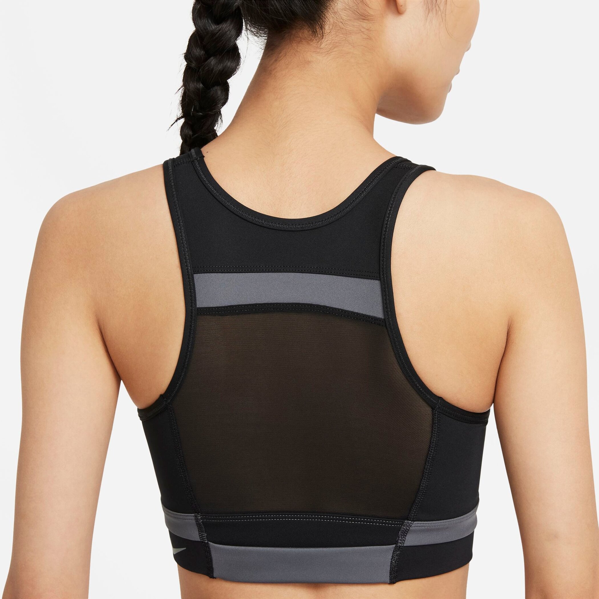 NIKE W NK DF SWSH LNGLN RUNDVSN BRA – Bild 3