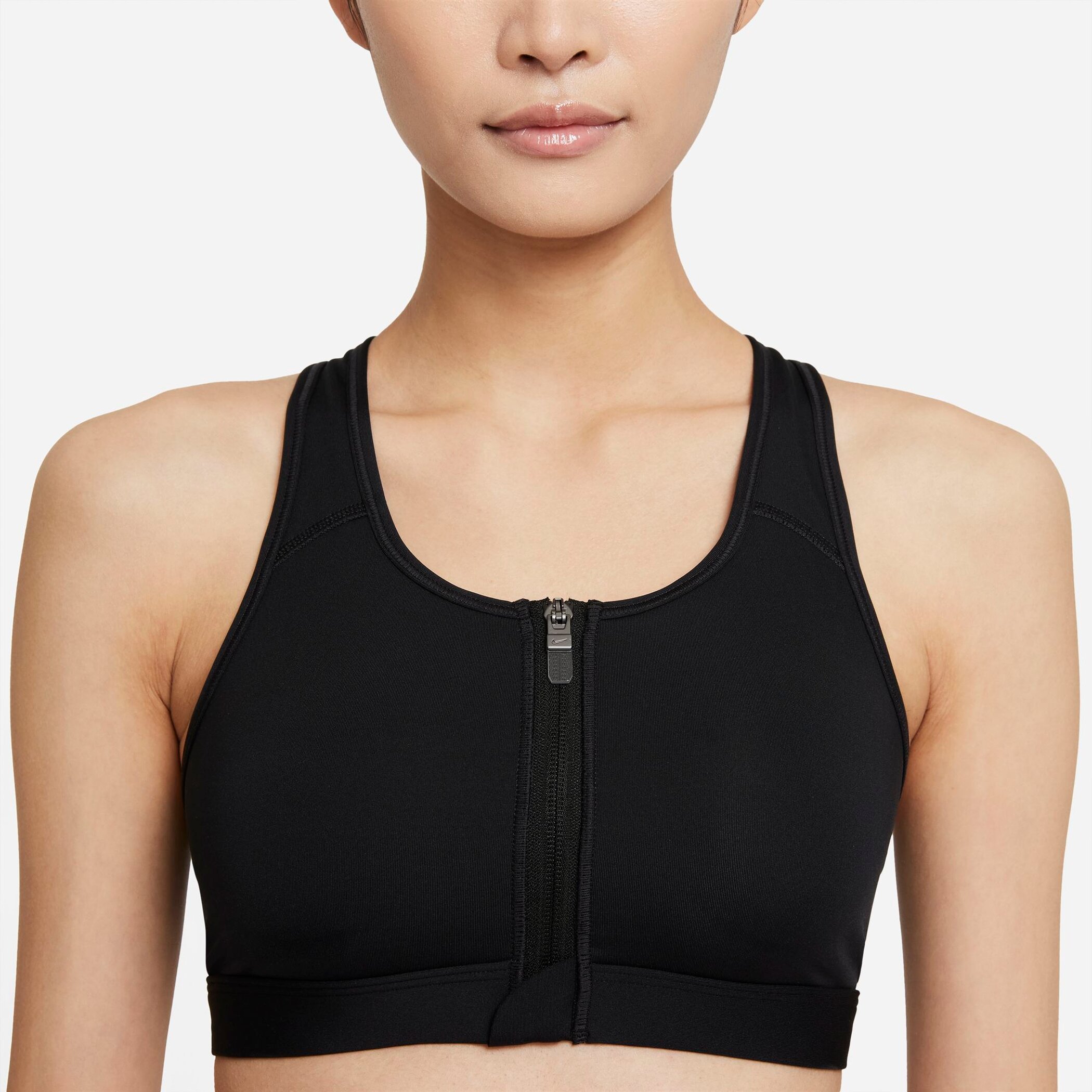 NIKE W NK DF SWSH ZIP FRONT BRA – Bild 3