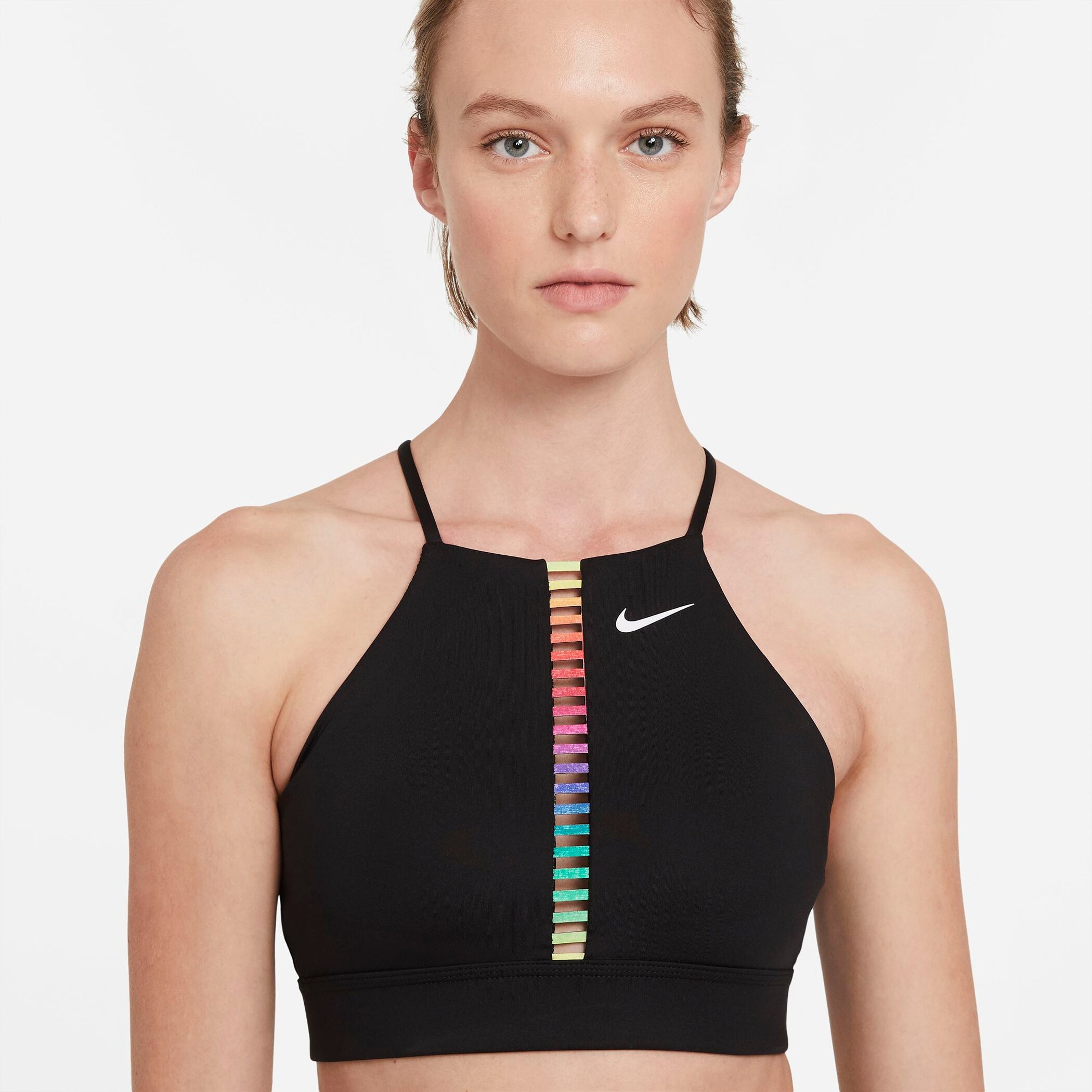NIKE W NK INDY RAINBOW LADDR BRA HI – Bild 3