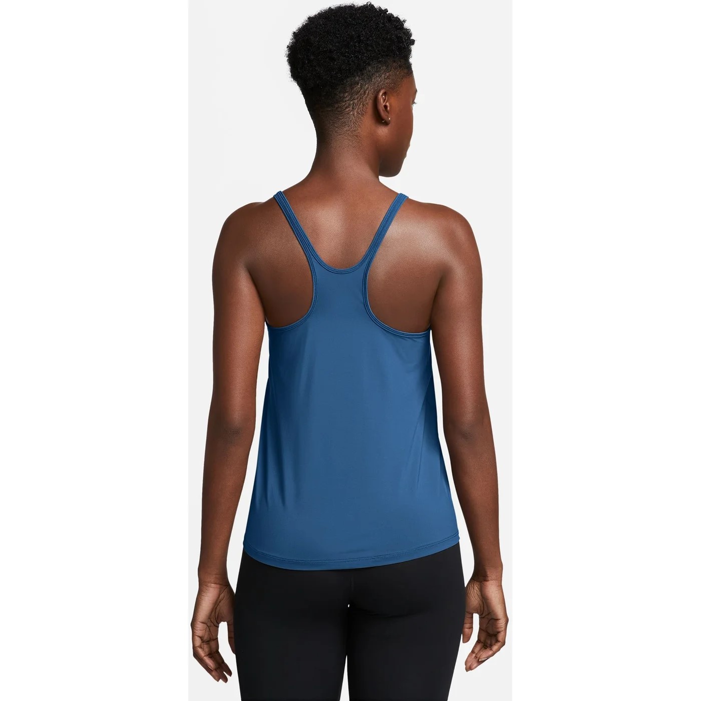 NIKE W NK ONE CLASSIC DF STRPY TANK COURT BLUE/BLACK – Bild 2