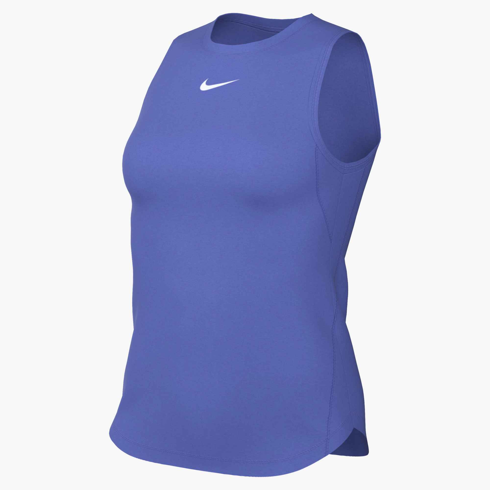 NIKE W NK ONE CLASSIC DF TANK SAPPHIRE/WHITE – Bild 3