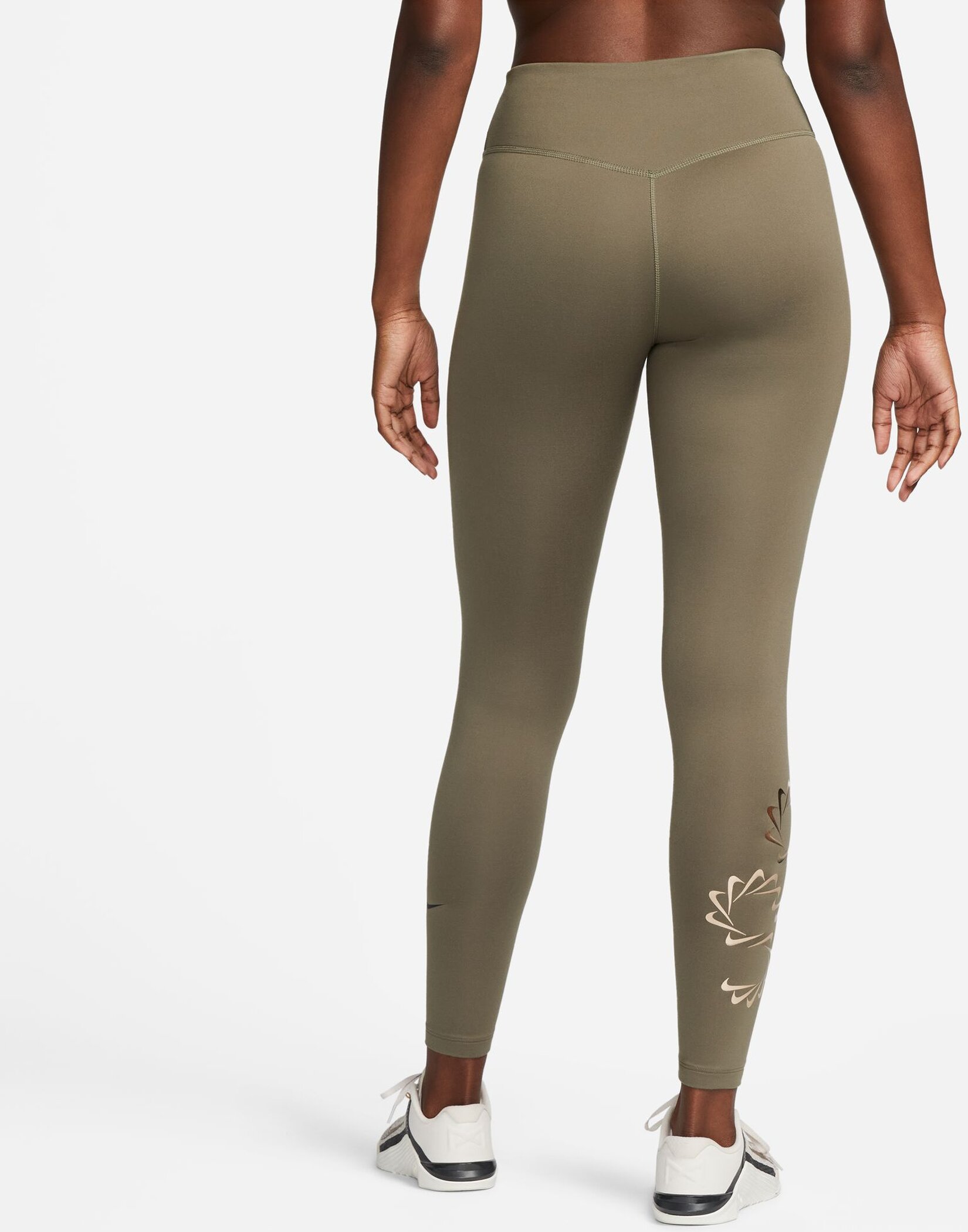 NIKE W NK ONE TF MR TGHT GRX – Bild 2