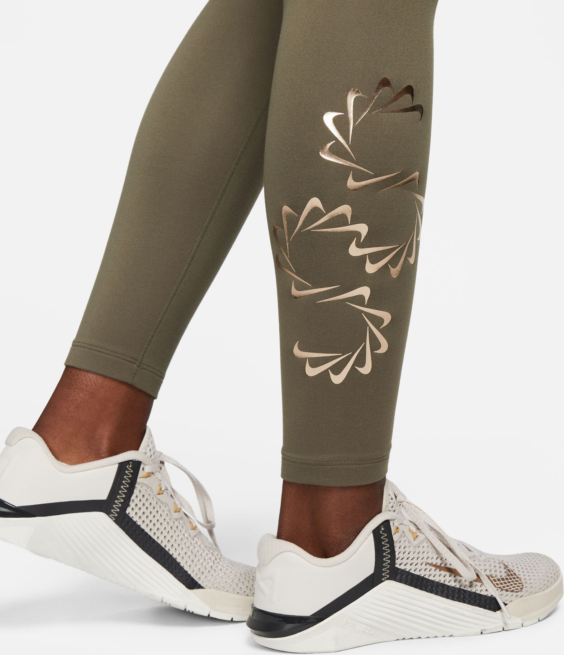 NIKE W NK ONE TF MR TGHT GRX – Bild 4