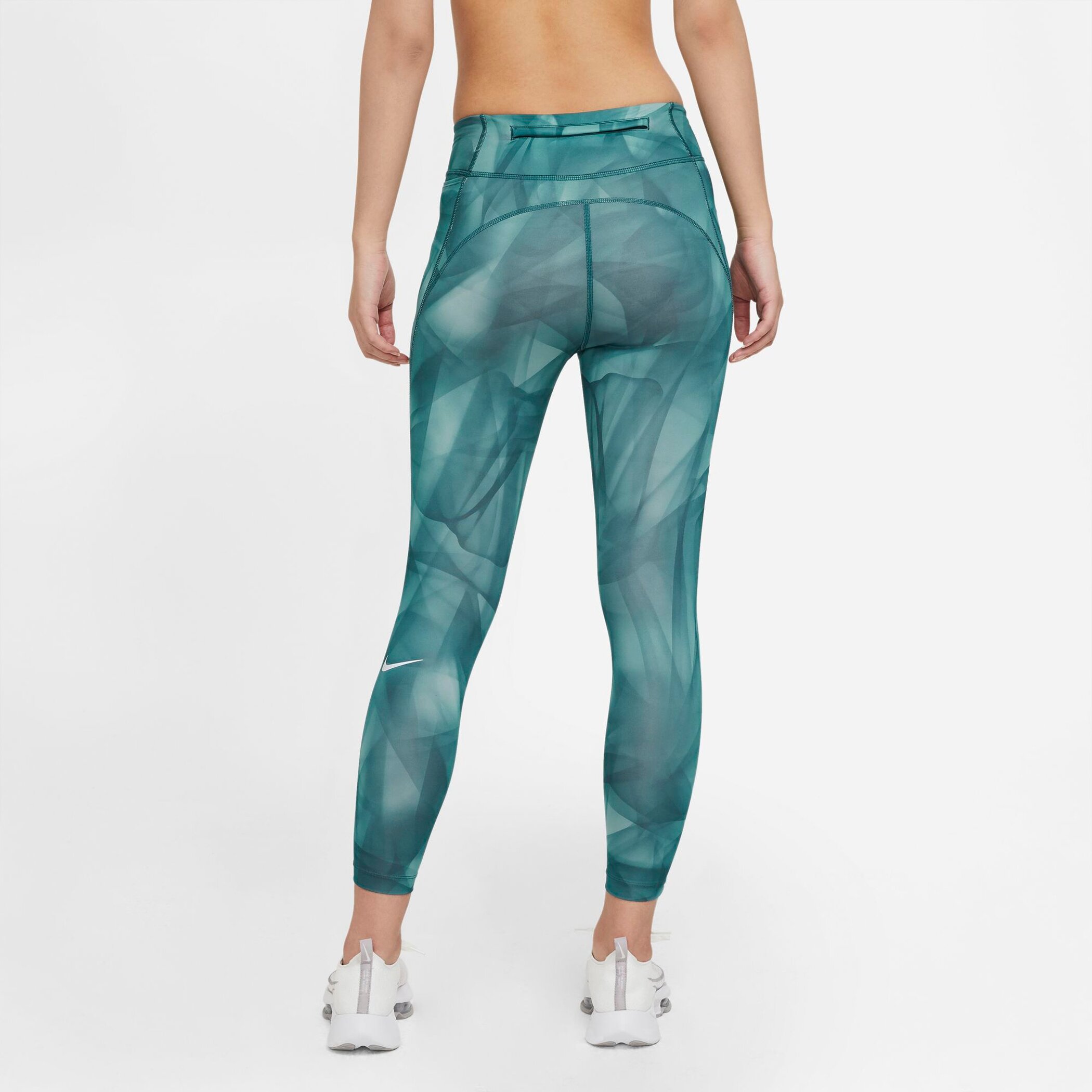 NIKE W NK RUN DVN EPC FSTR TGHT 7_8 DARK TEAL GREEN/REFLECTIVE – Bild 2
