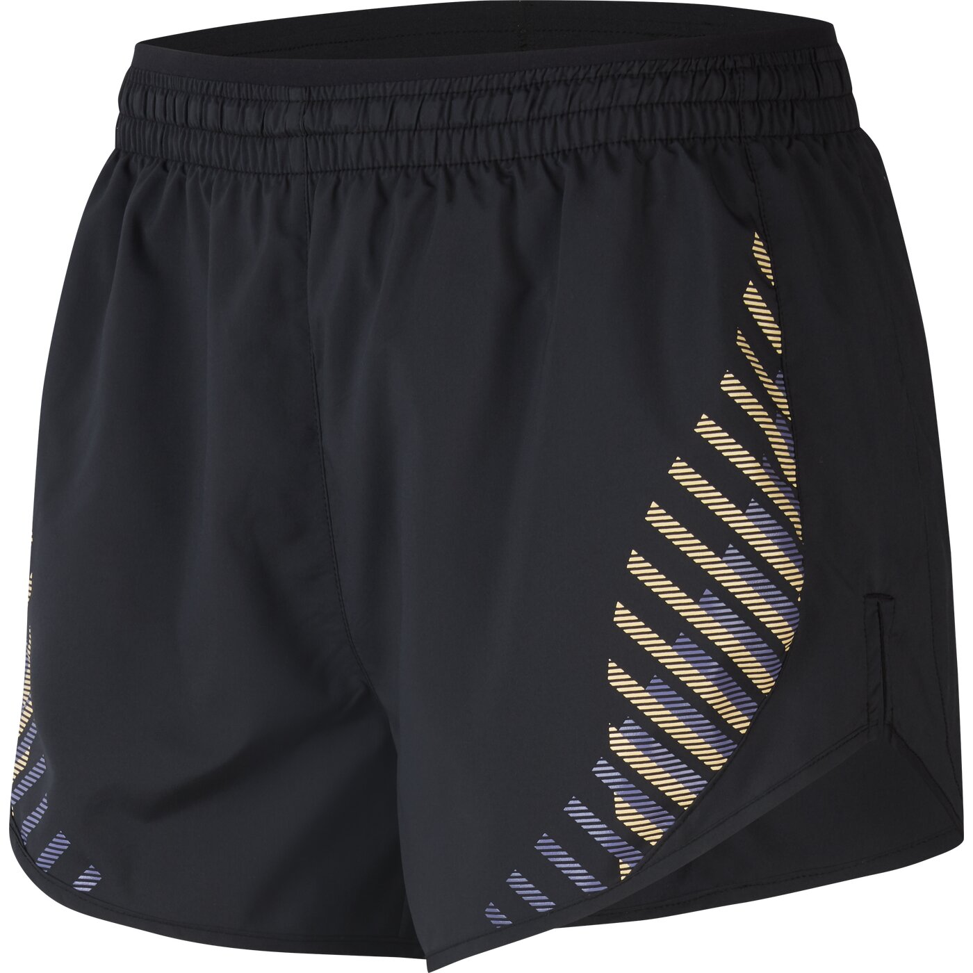 NIKE W NK TEMPO LX SHORT RUNWAY BLACK/REFLECTIVE SILV