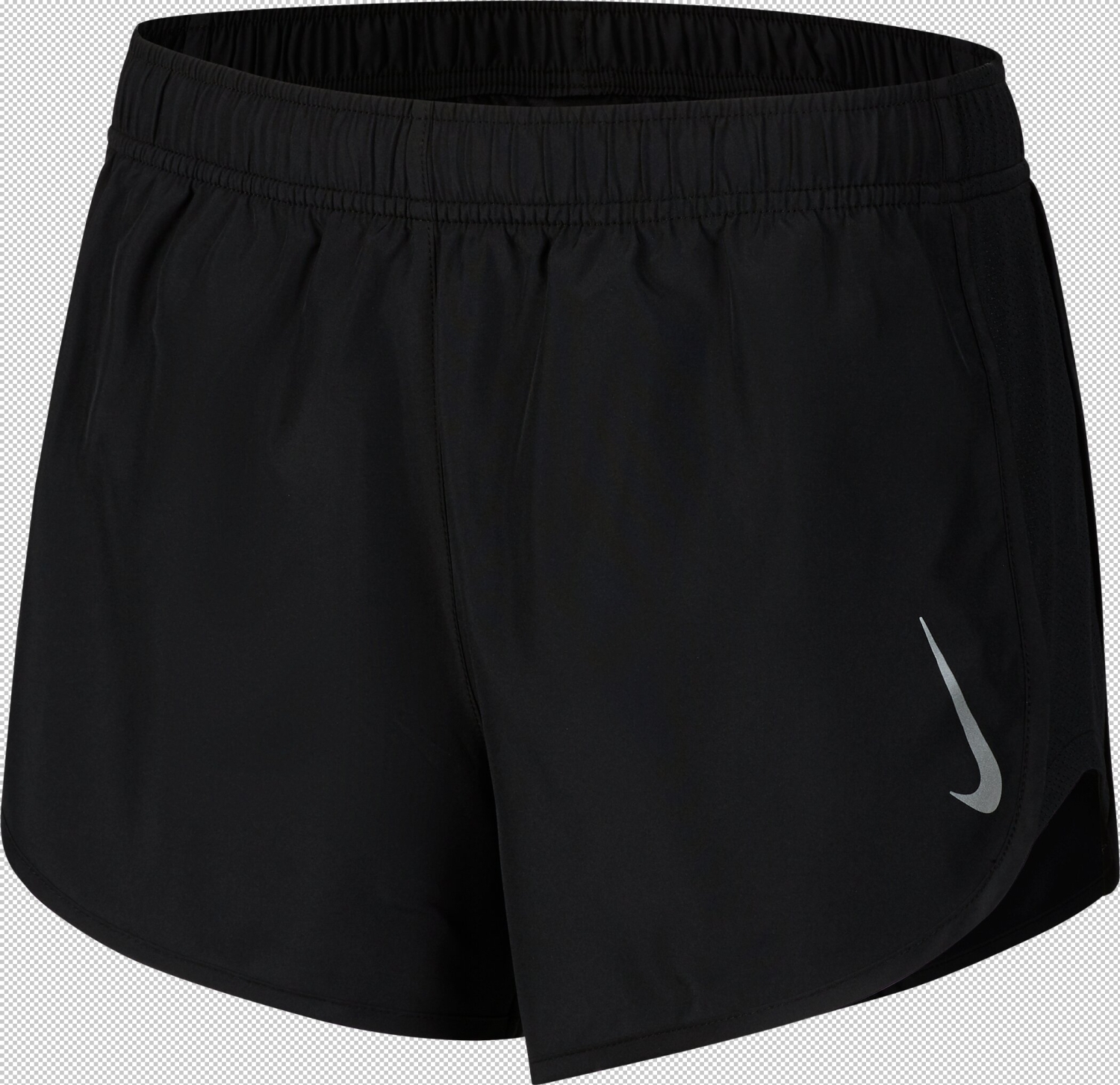 NIKE W NK TEMPO SHORT HI-CUT BLACK/BLACK/REFLECTIVE SIL