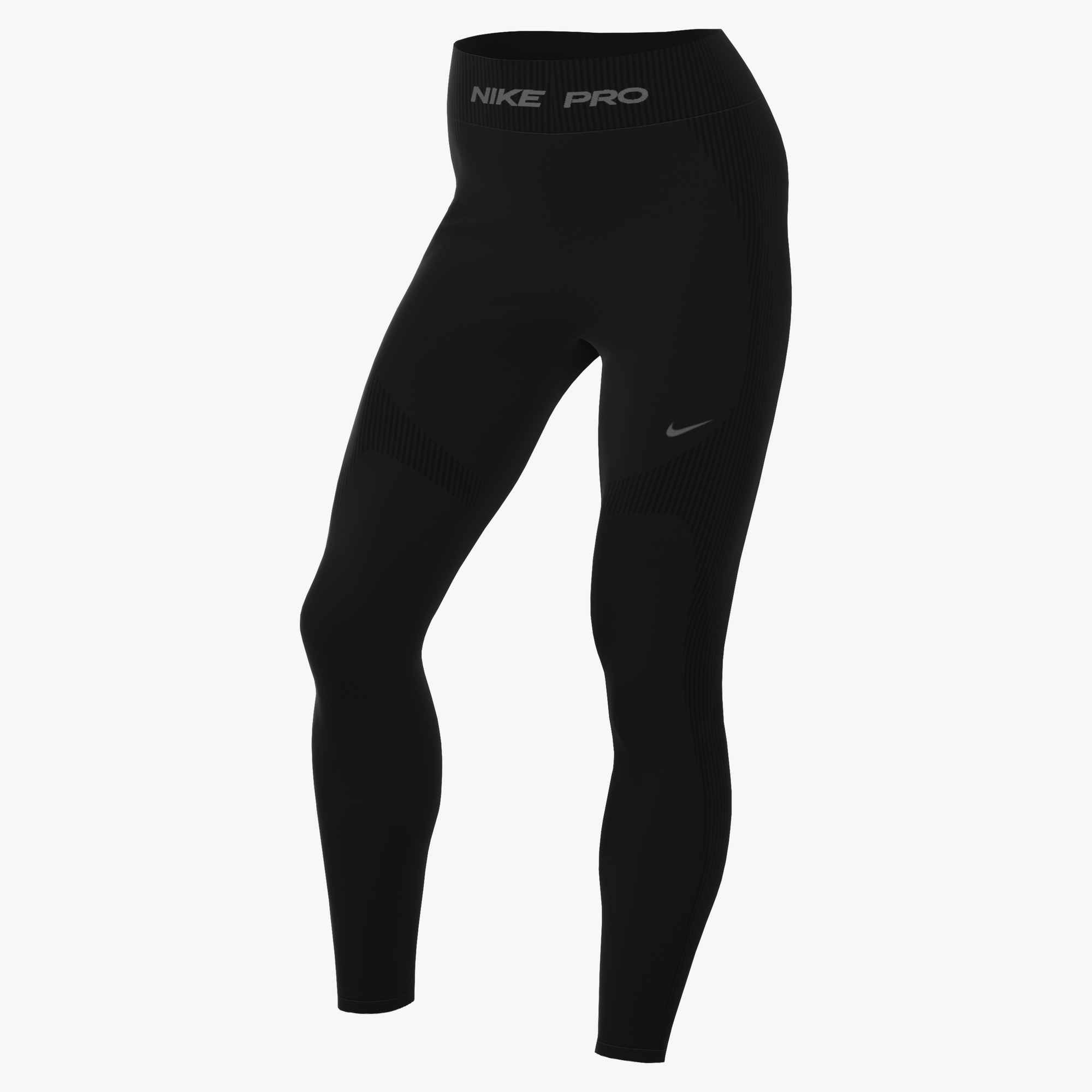 NIKE W NP DF SMLS HR 7/8 TIGHT BLACK – Bild 3