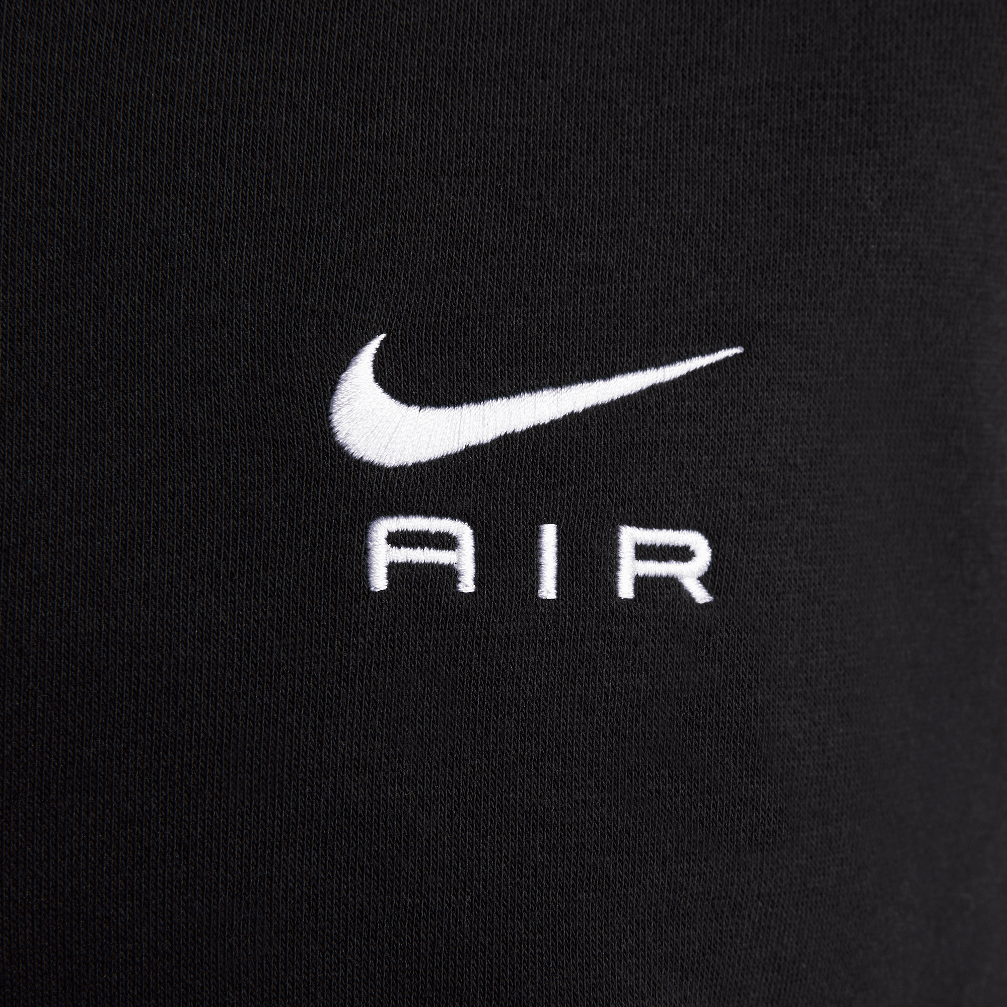 NIKE W NSW AIR FLC OS FZ HD BLACK/WHITE – Bild 7