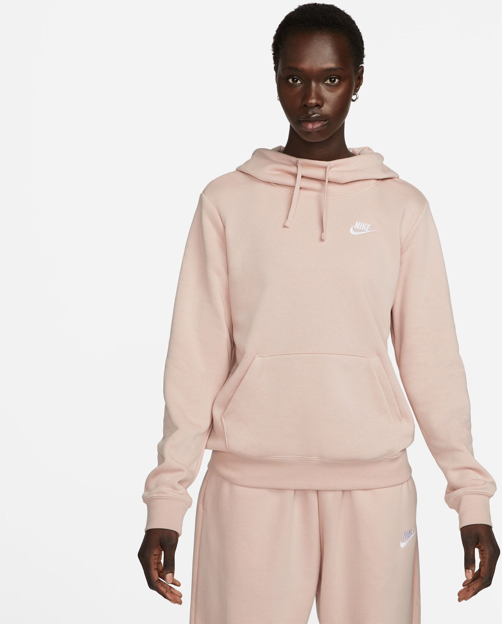 NIKE W NSW CLUB FLC FNL HOODIE STD